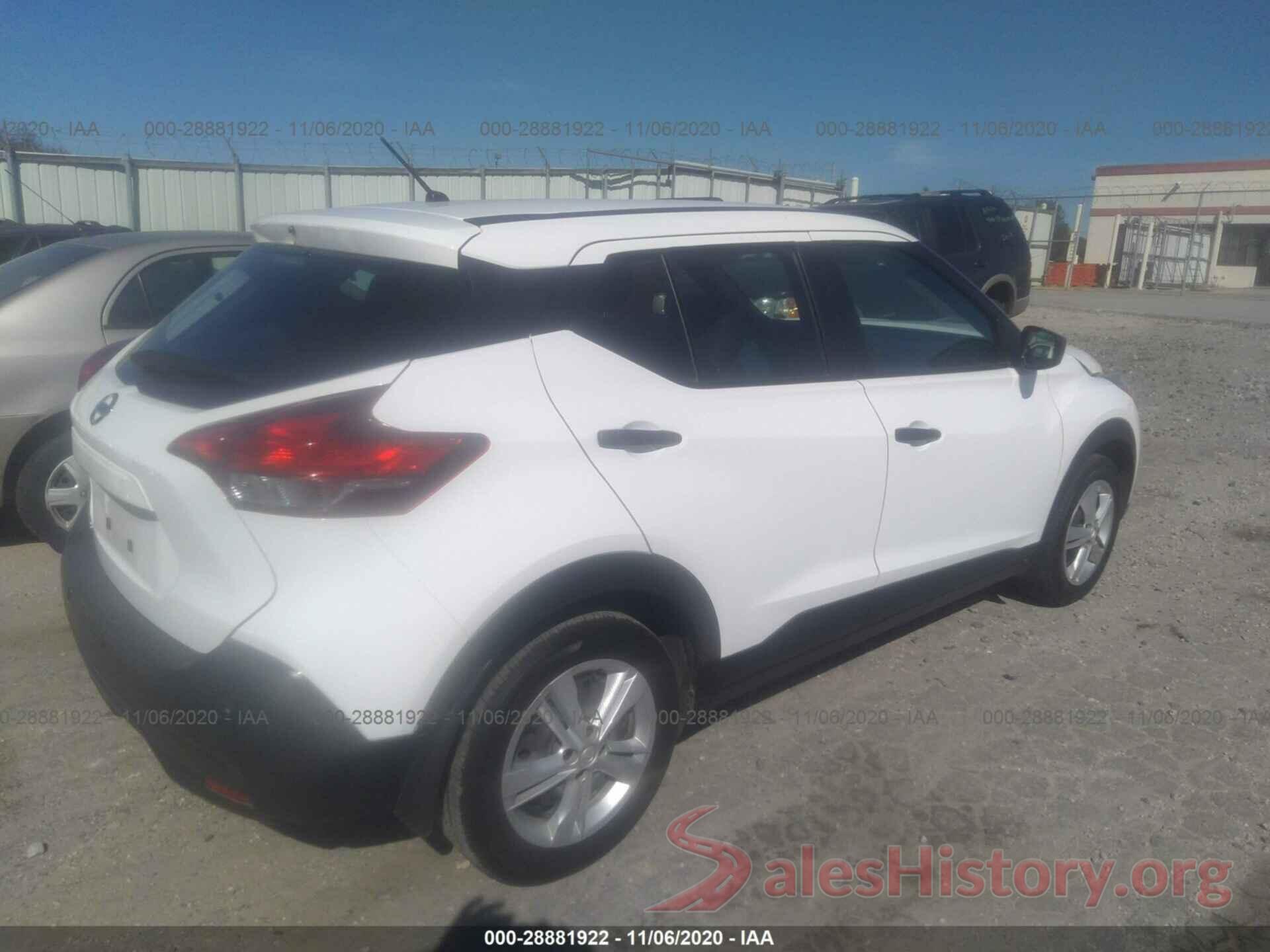 3N1CP5BV6LL495037 2020 NISSAN KICKS