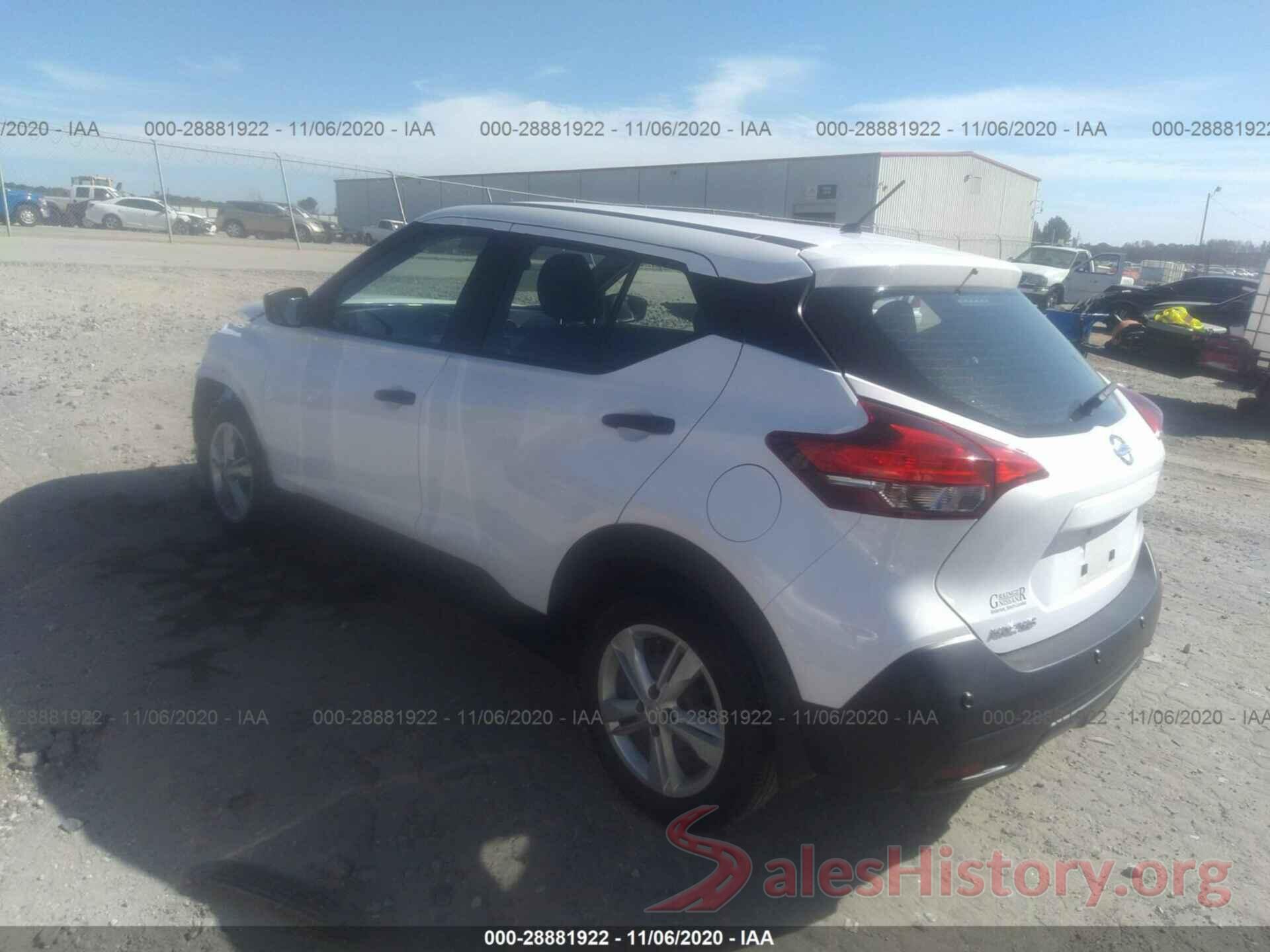 3N1CP5BV6LL495037 2020 NISSAN KICKS