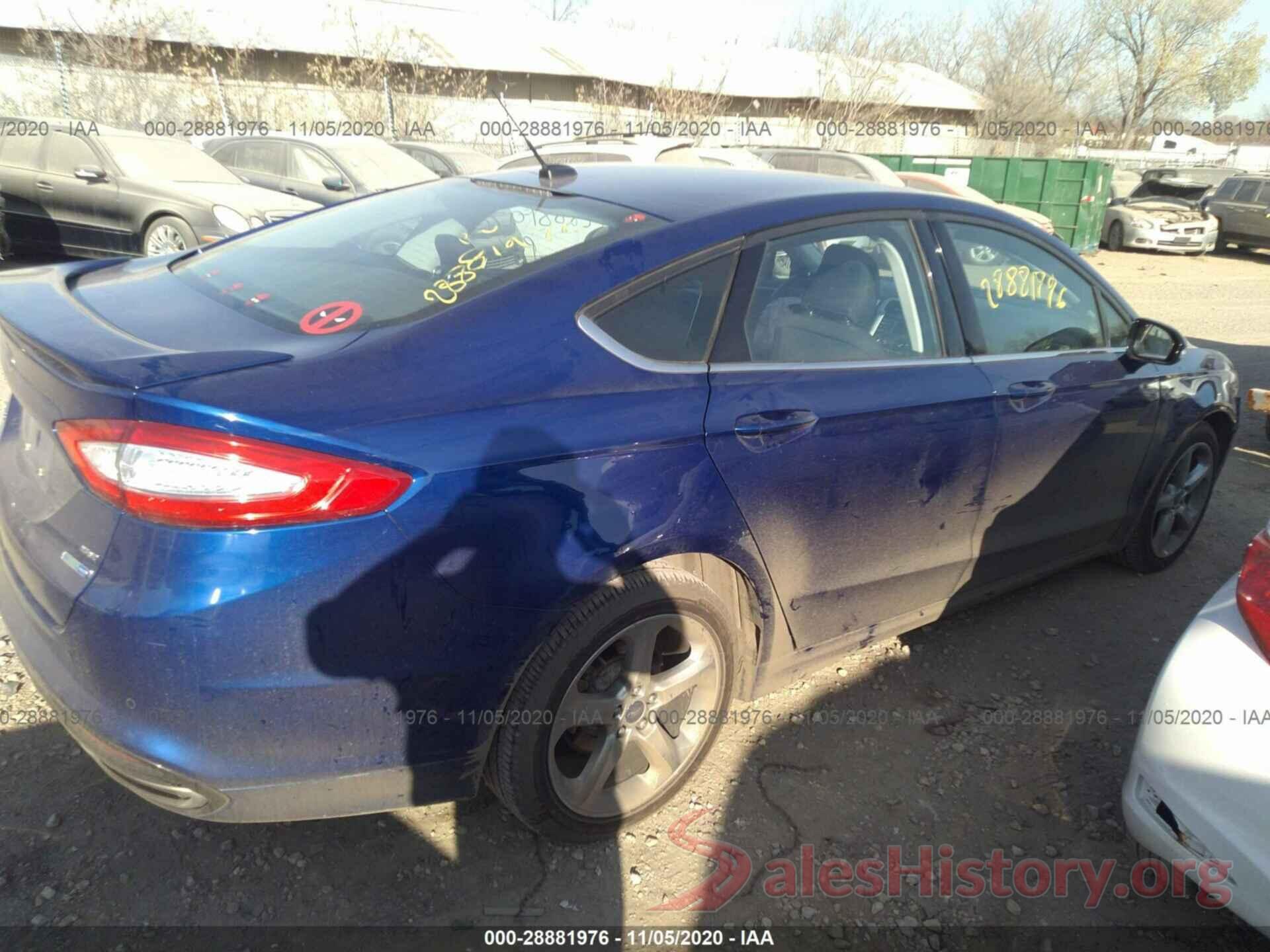 3FA6P0T99GR263006 2016 FORD FUSION