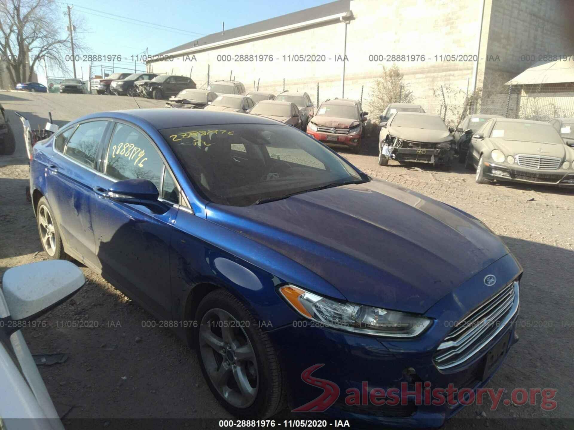 3FA6P0T99GR263006 2016 FORD FUSION