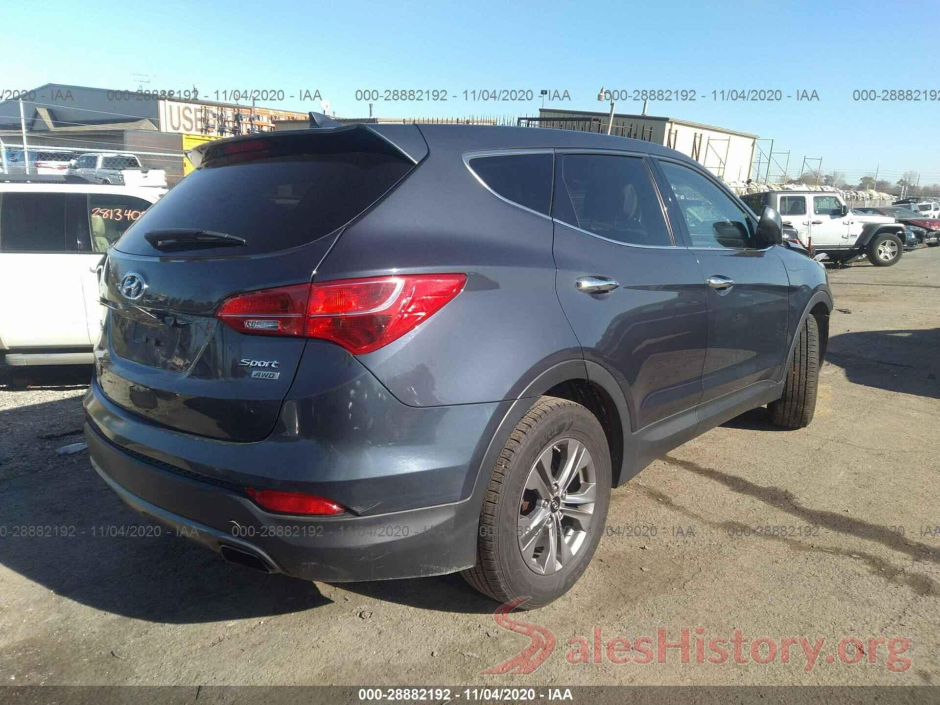 5XYZTDLB4GG340372 2016 HYUNDAI SANTA FE SPORT