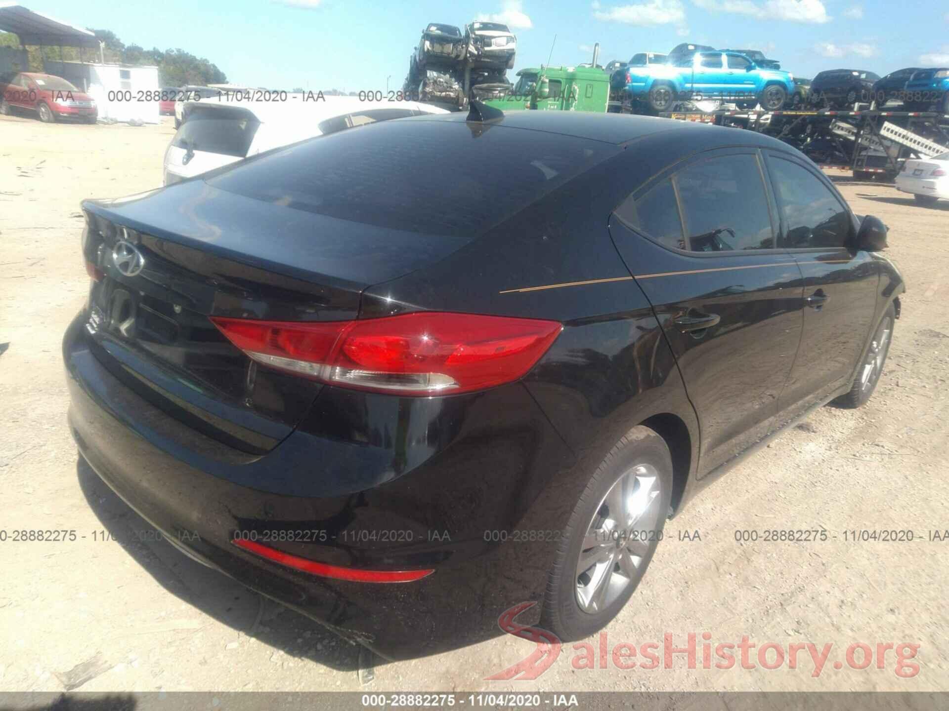 5NPD84LF7HH124833 2017 HYUNDAI ELANTRA