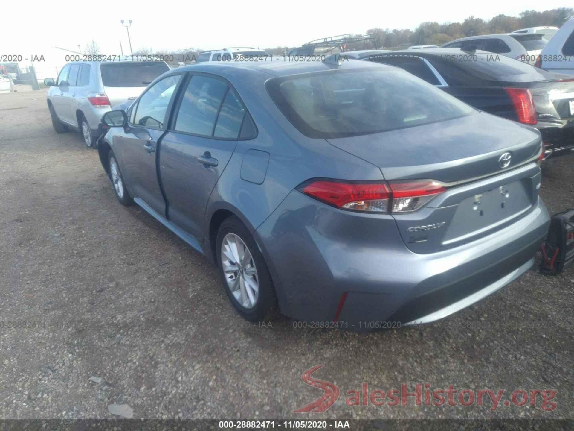 5YFVPMAE4MP159778 2021 TOYOTA COROLLA