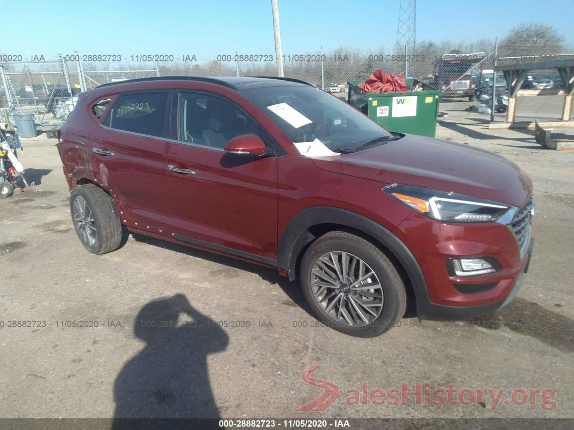 KM8J3CAL3LU244837 2020 HYUNDAI TUCSON