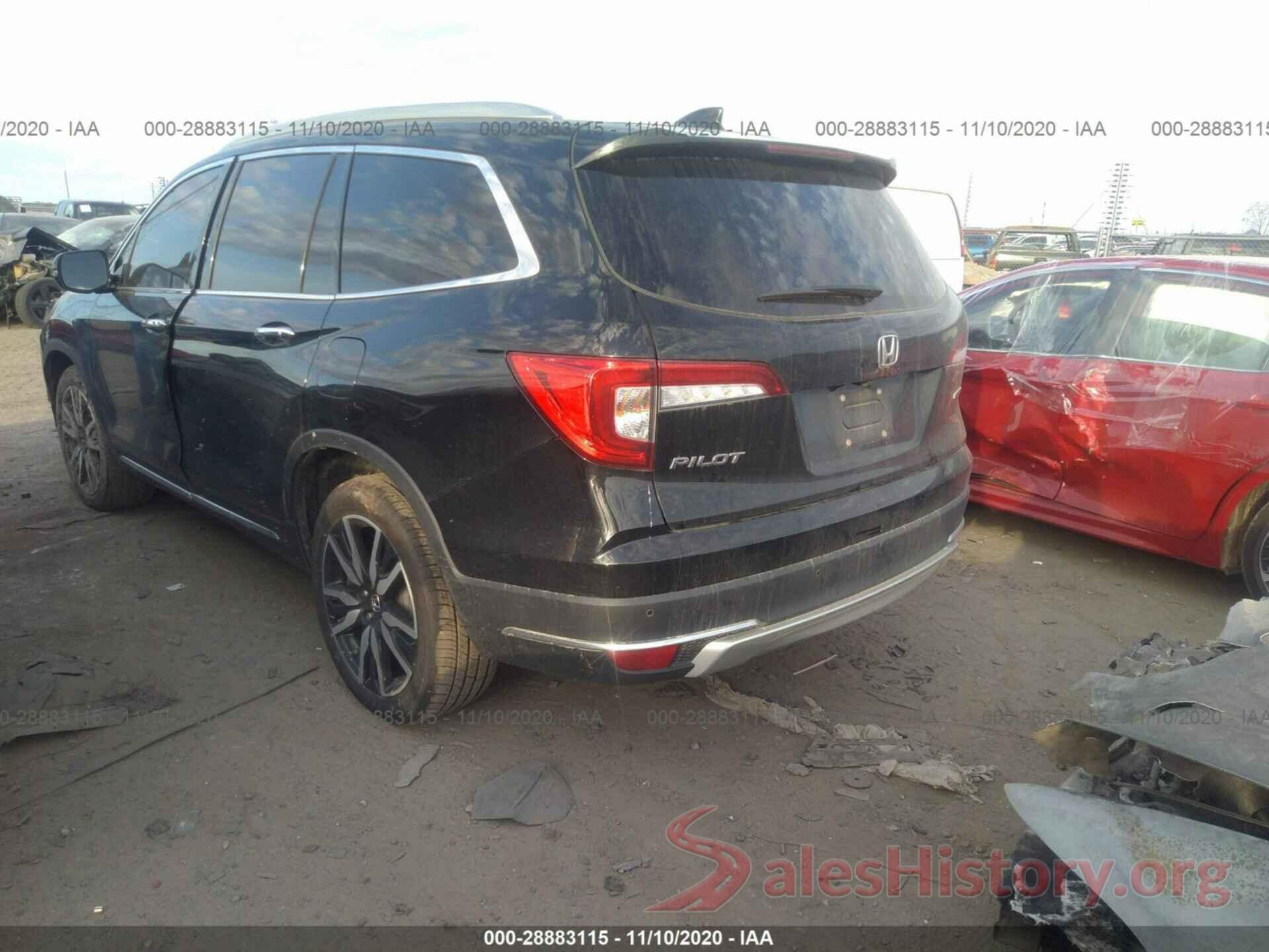 5FNYF5H90KB022666 2019 HONDA PILOT