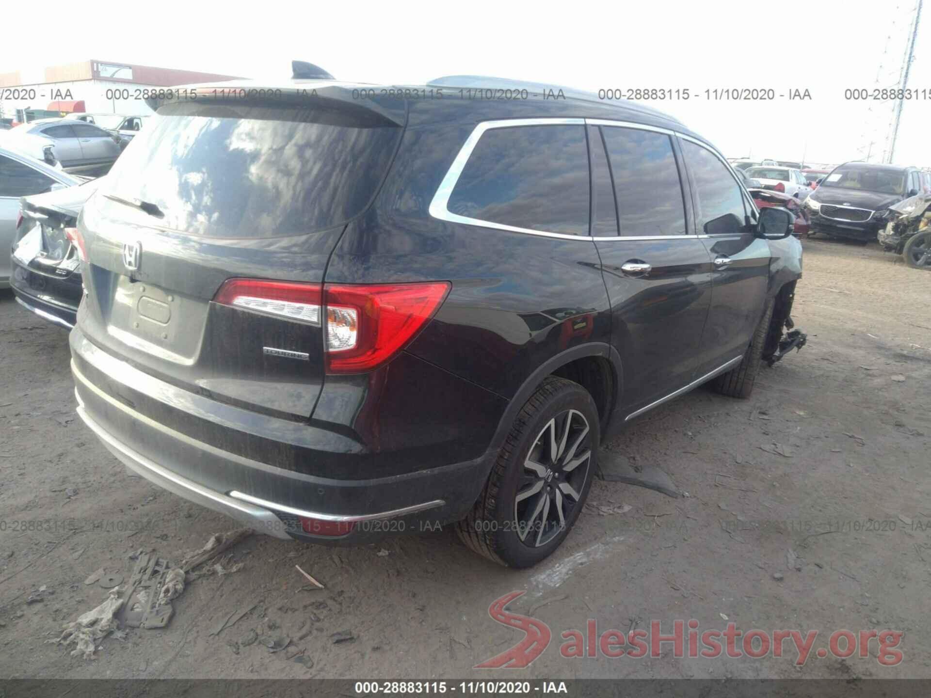 5FNYF5H90KB022666 2019 HONDA PILOT