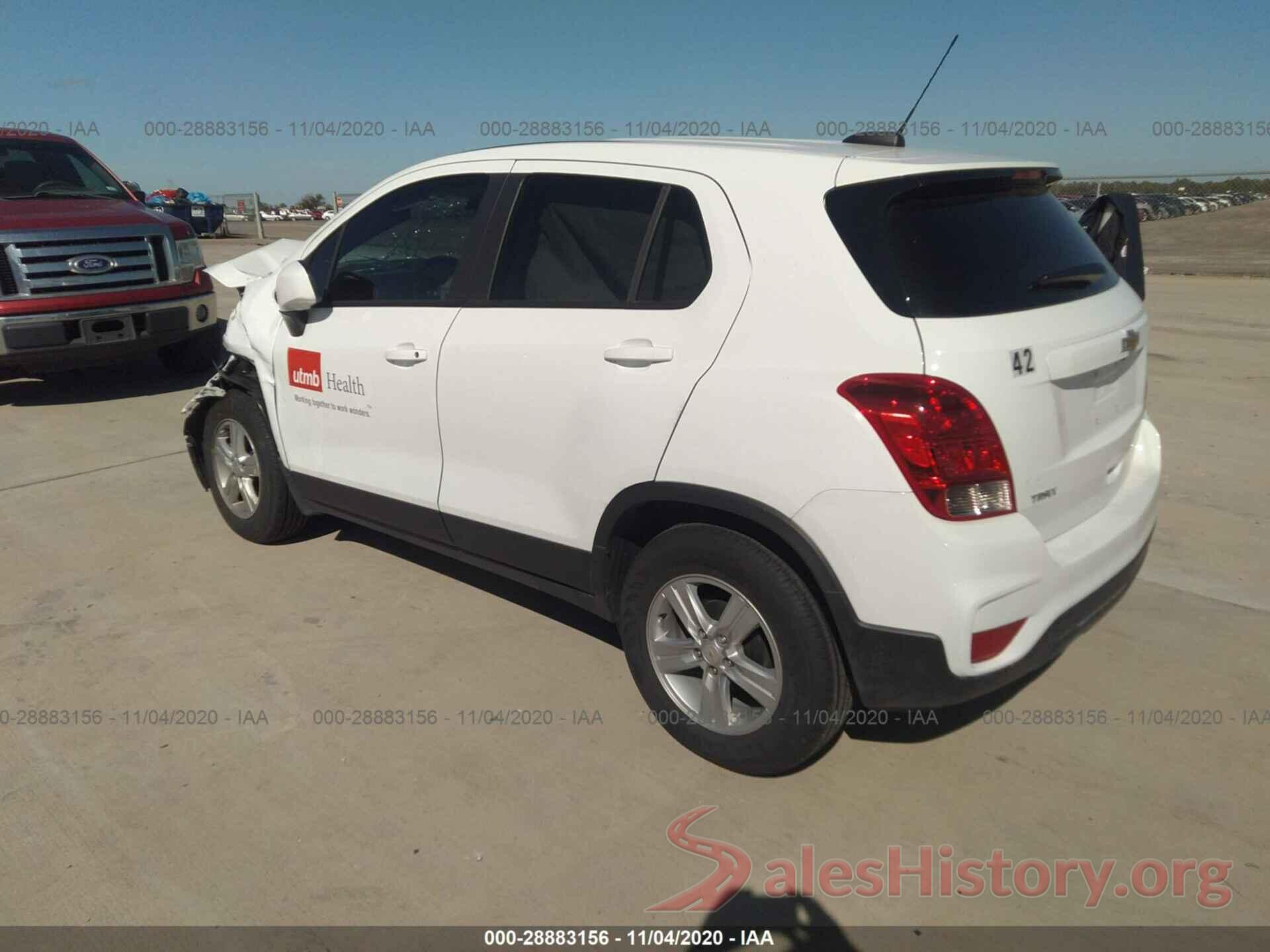 KL7CJKSB3LB048053 2020 CHEVROLET TRAX