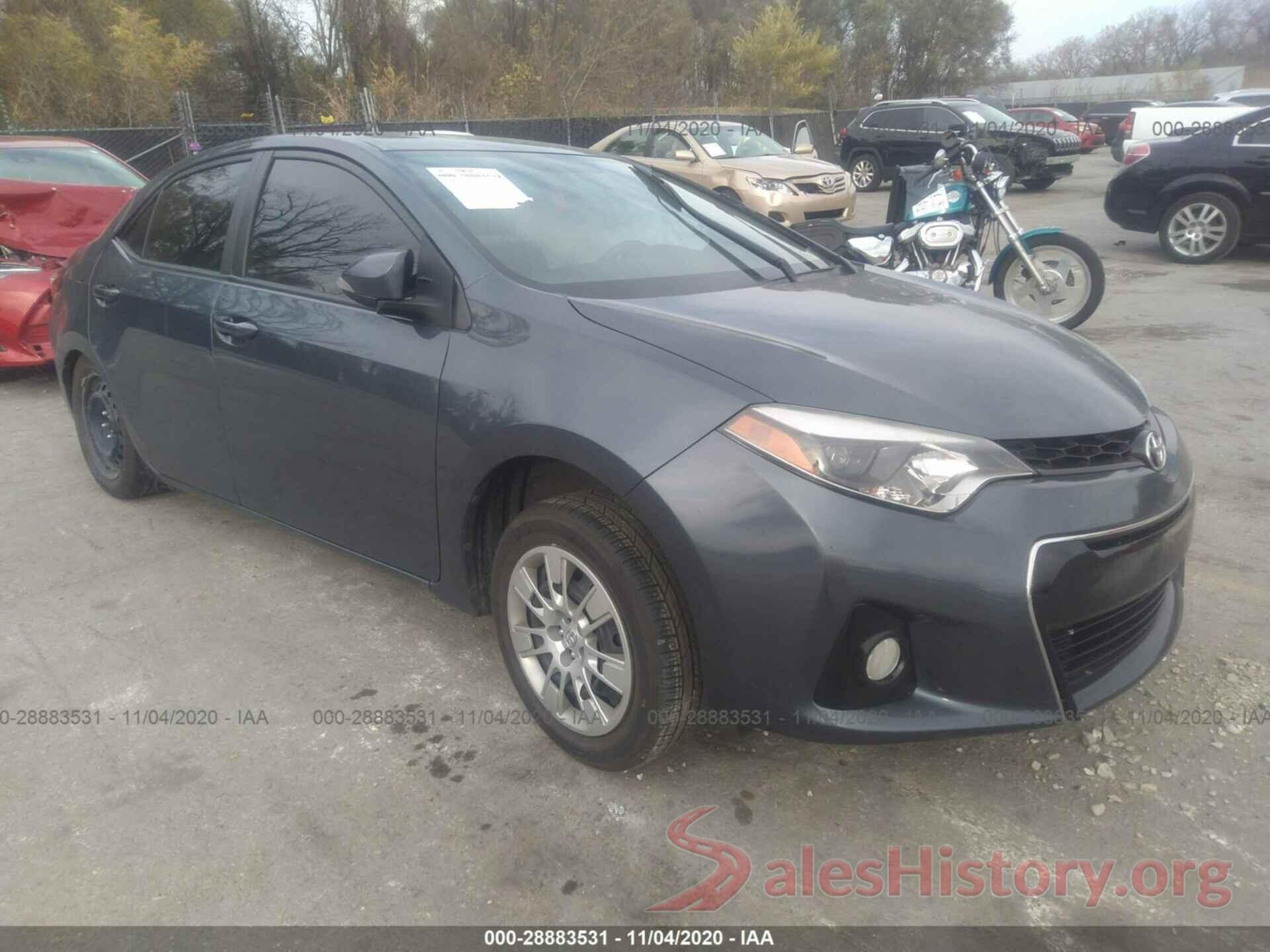 2T1BURHE9GC504578 2016 TOYOTA COROLLA