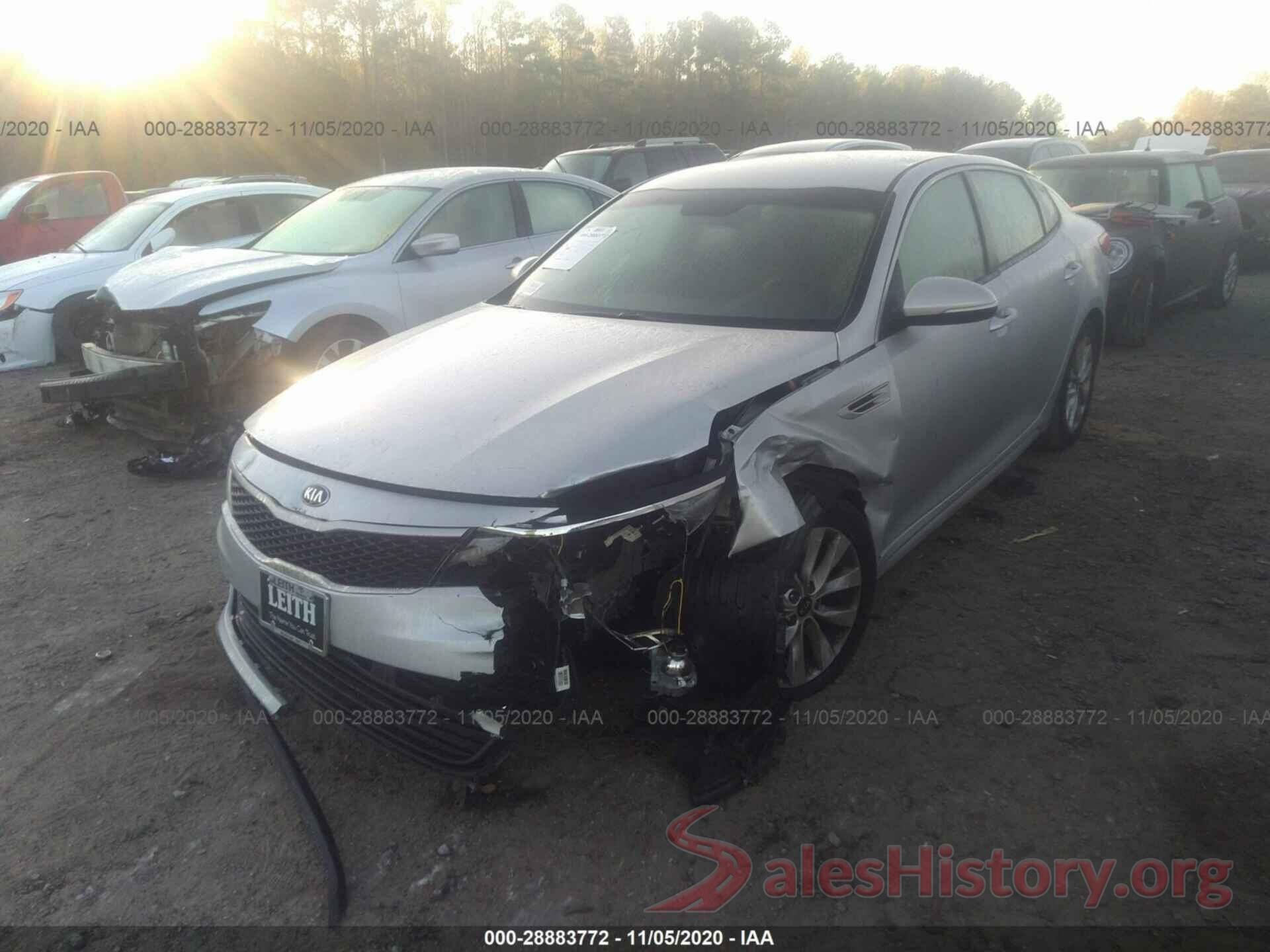 5XXGT4L30GG005596 2016 KIA OPTIMA