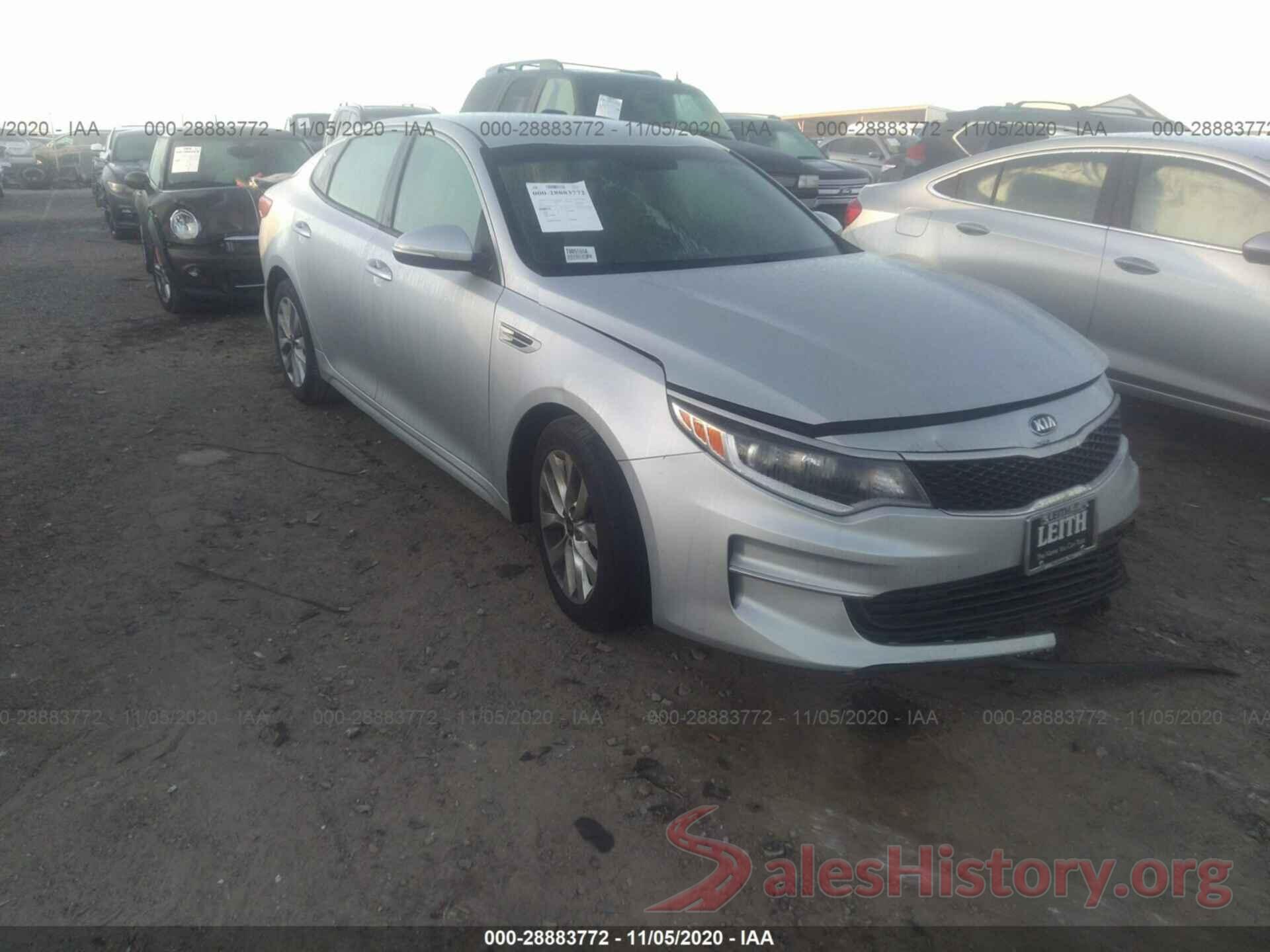 5XXGT4L30GG005596 2016 KIA OPTIMA