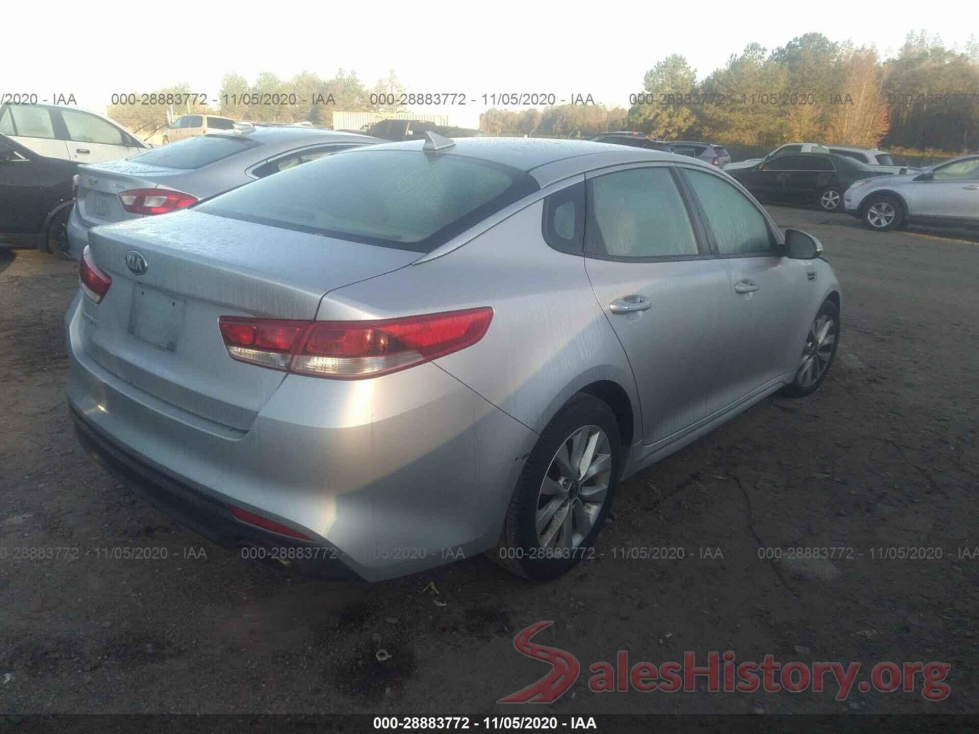 5XXGT4L30GG005596 2016 KIA OPTIMA