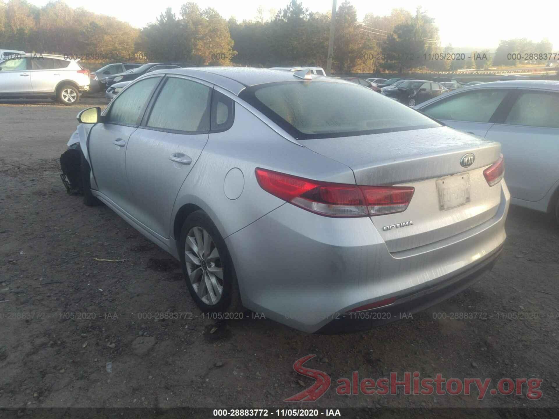 5XXGT4L30GG005596 2016 KIA OPTIMA