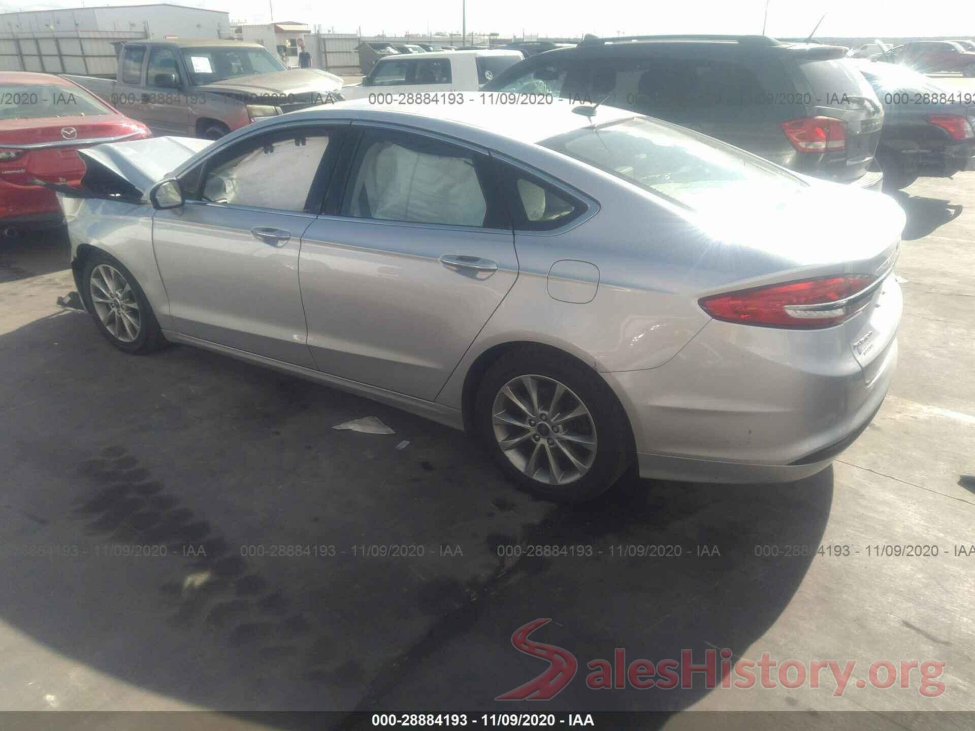 3FA6P0HD0HR177730 2017 FORD FUSION