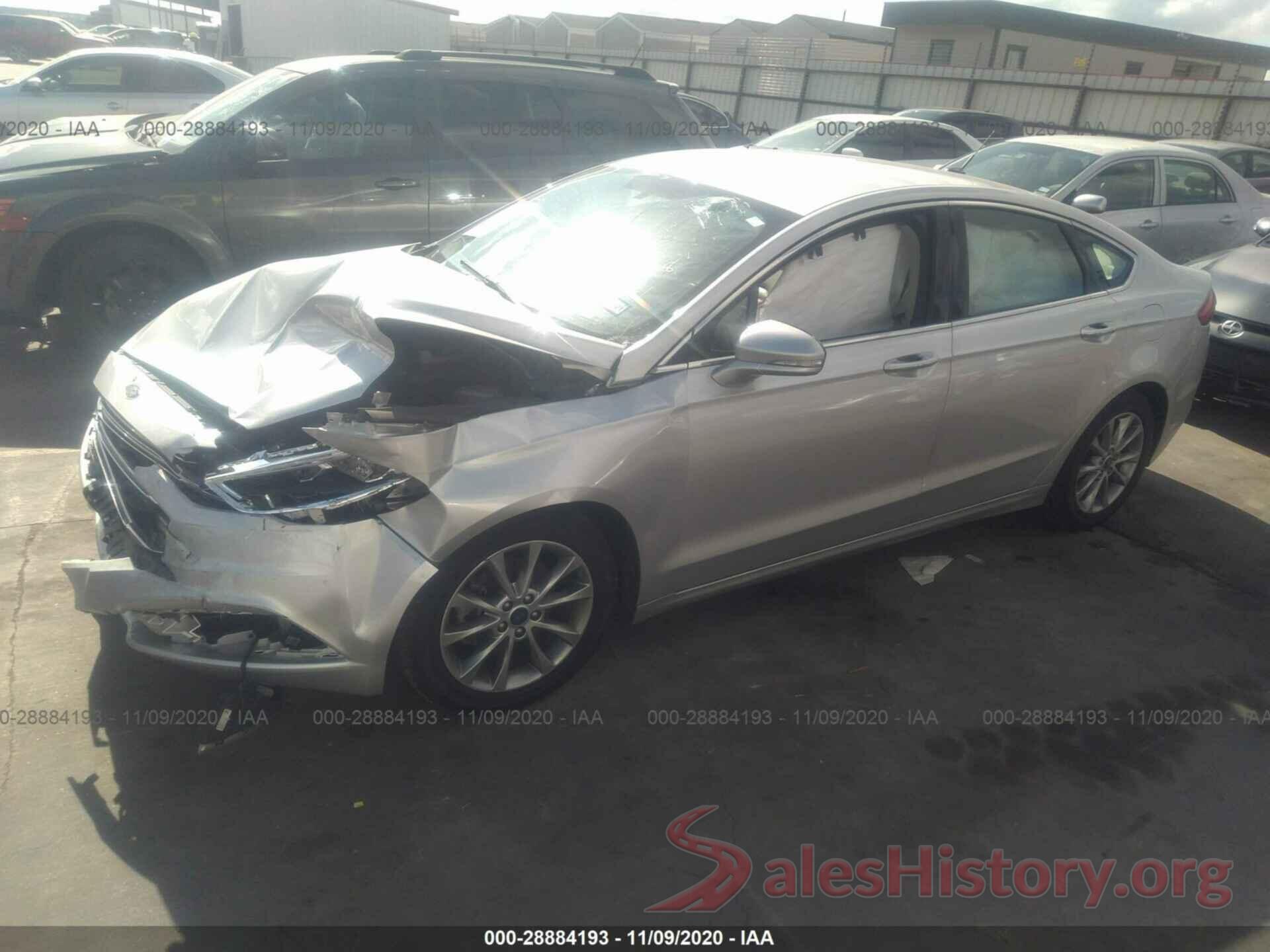 3FA6P0HD0HR177730 2017 FORD FUSION