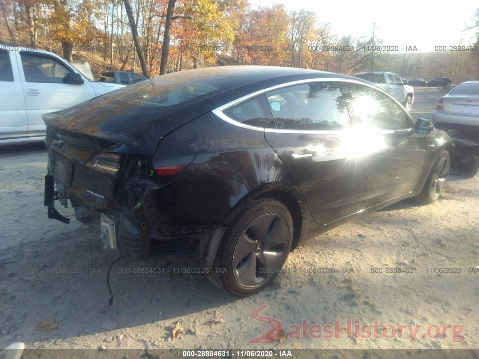 5YJ3E1EB8KF406692 2019 TESLA MODEL 3