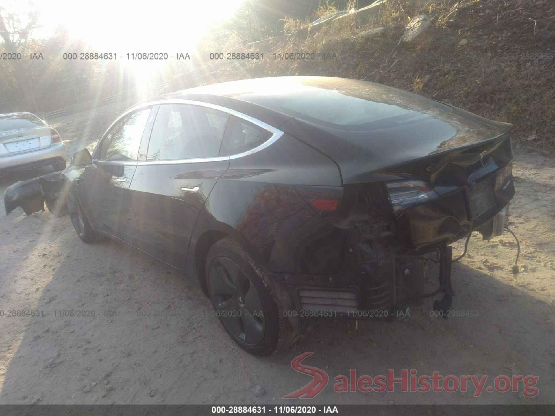 5YJ3E1EB8KF406692 2019 TESLA MODEL 3