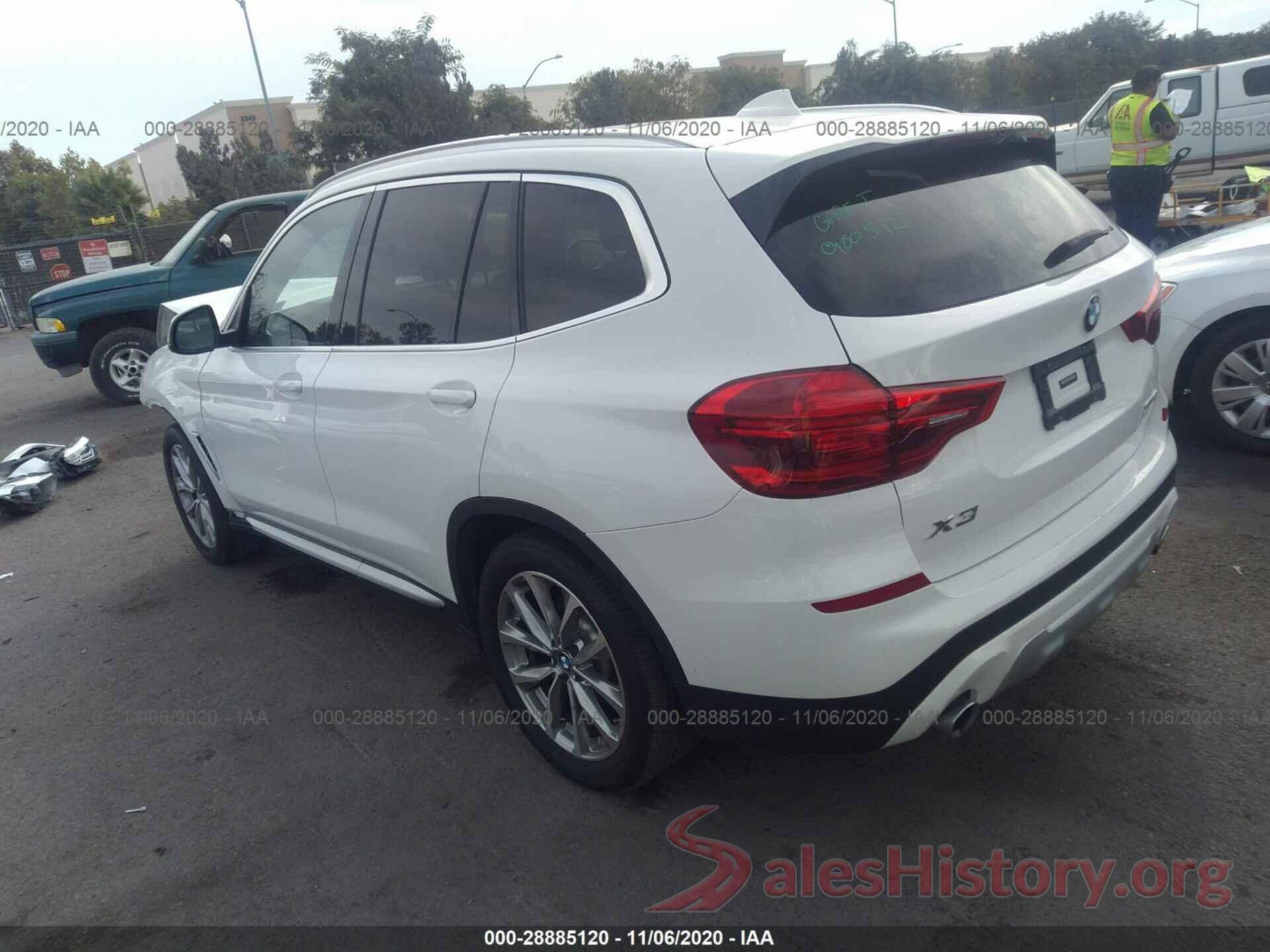 5UXTR7C56KLF26493 2019 BMW X3