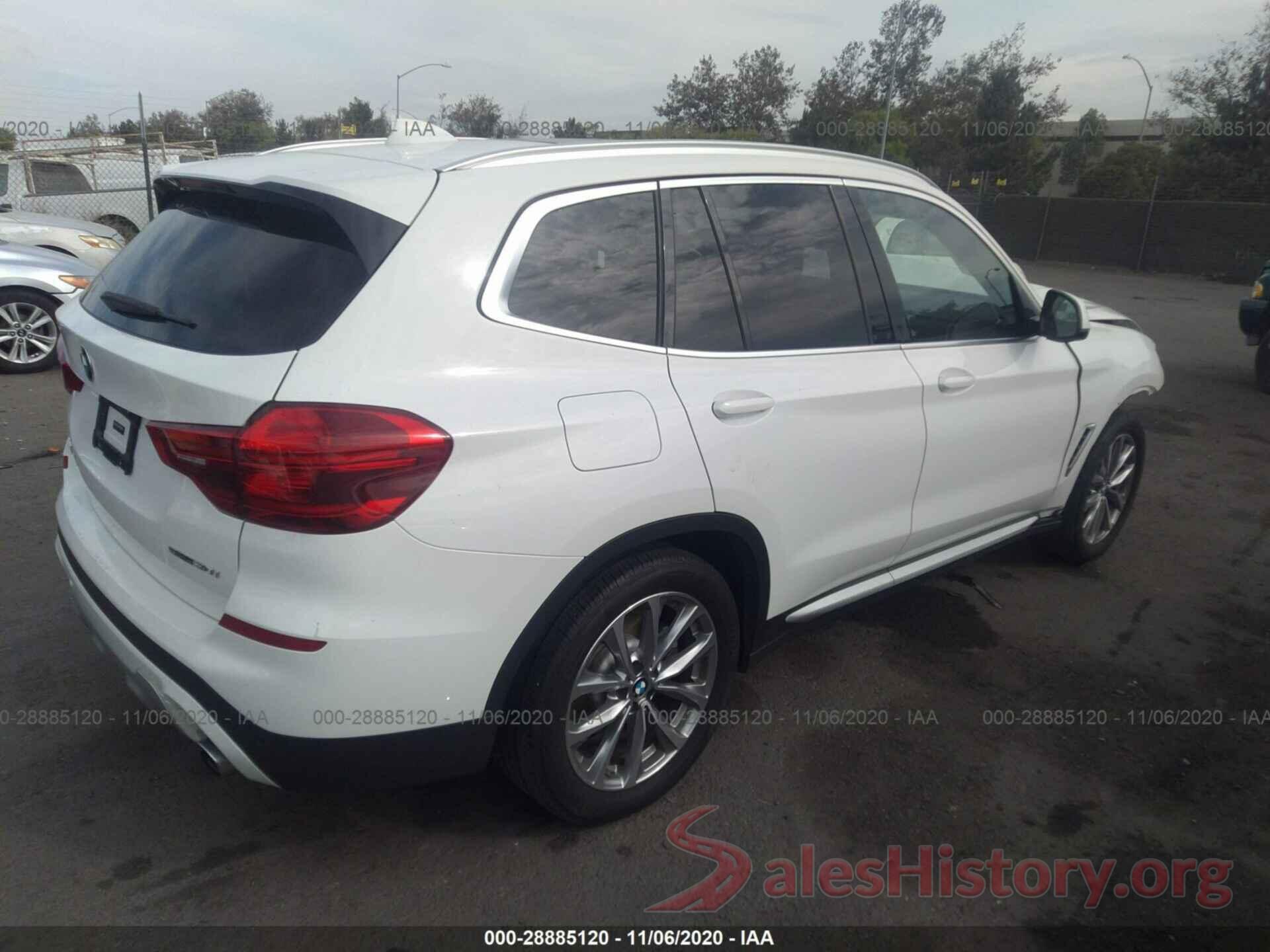 5UXTR7C56KLF26493 2019 BMW X3