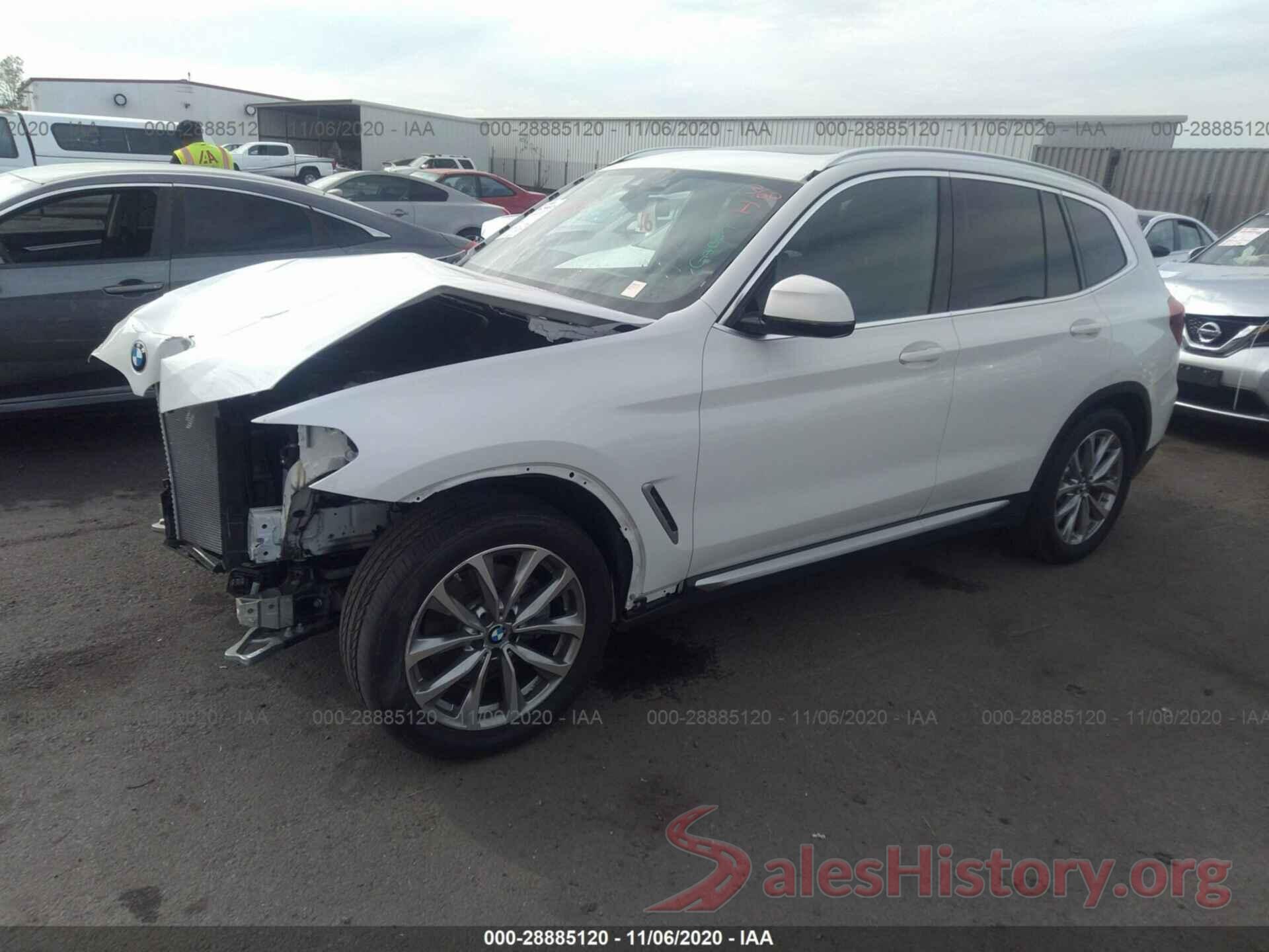 5UXTR7C56KLF26493 2019 BMW X3