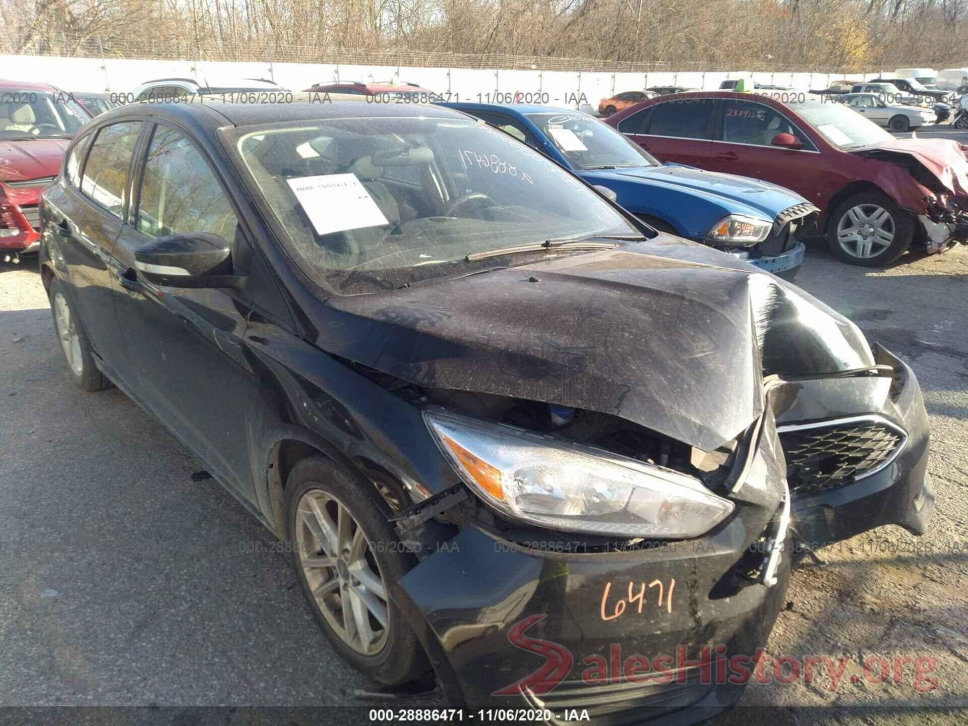 1FADP3K22GL344828 2016 FORD FOCUS