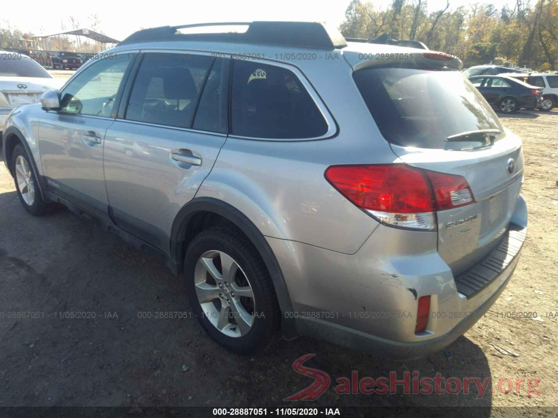 4S4BRBKC2D3217602 2013 SUBARU OUTBACK