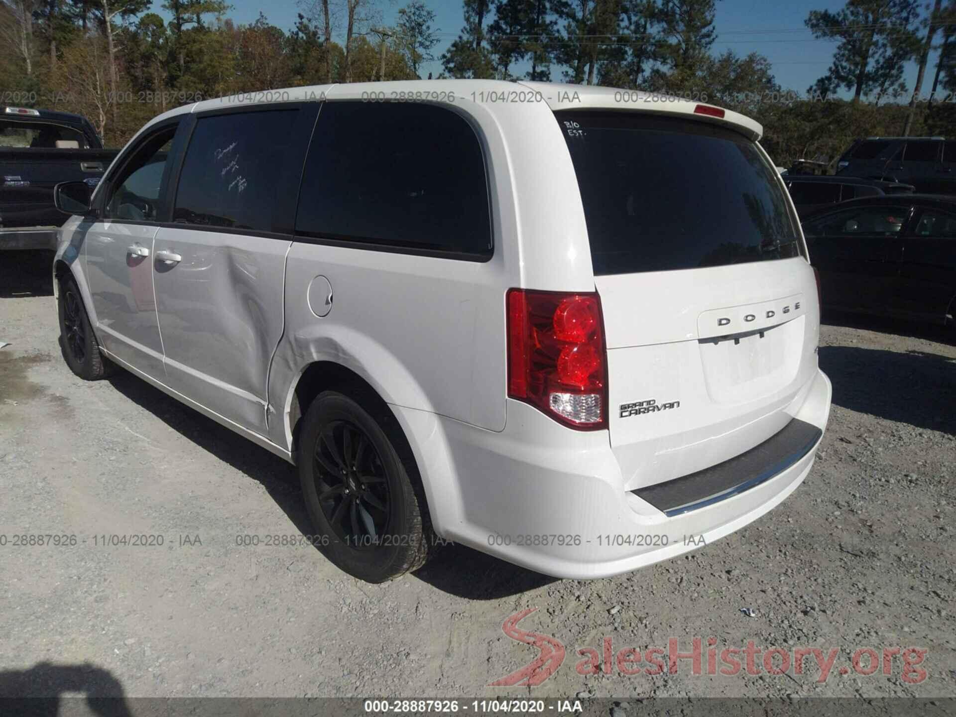 2C4RDGEG1LR160375 2020 DODGE GRAND CARAVAN