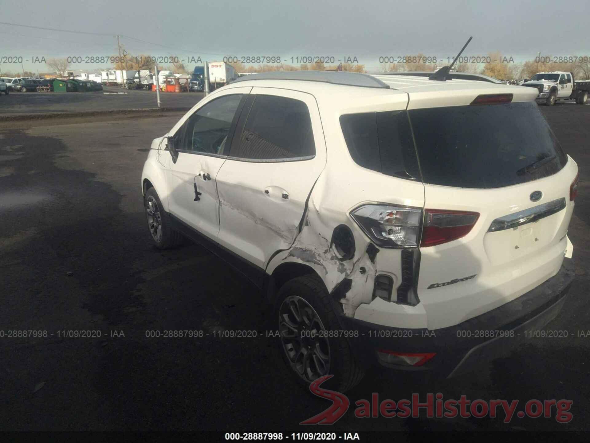 MAJ6S3KLXKC268025 2019 FORD ECOSPORT