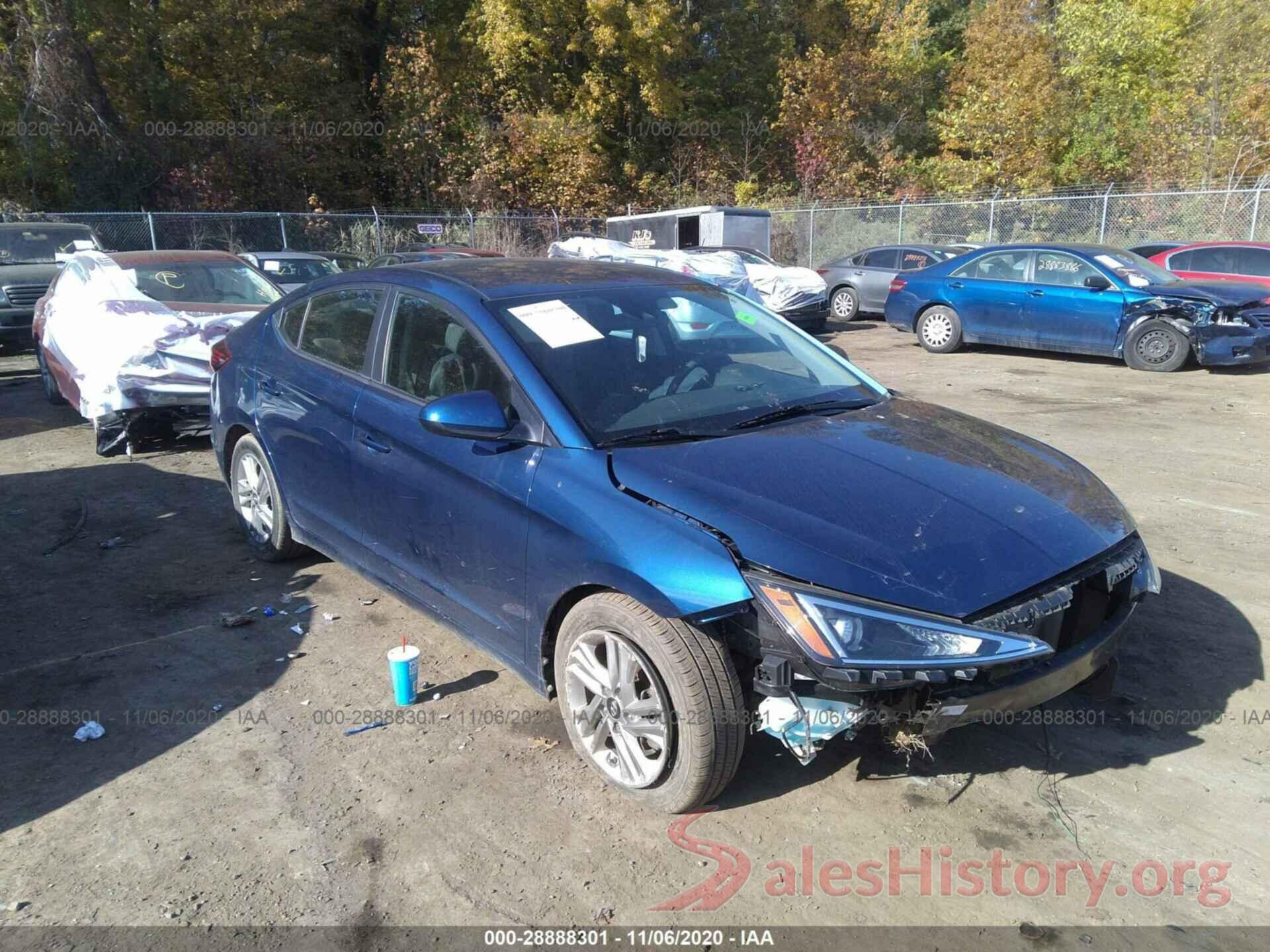 5NPD84LF0KH491578 2019 HYUNDAI ELANTRA