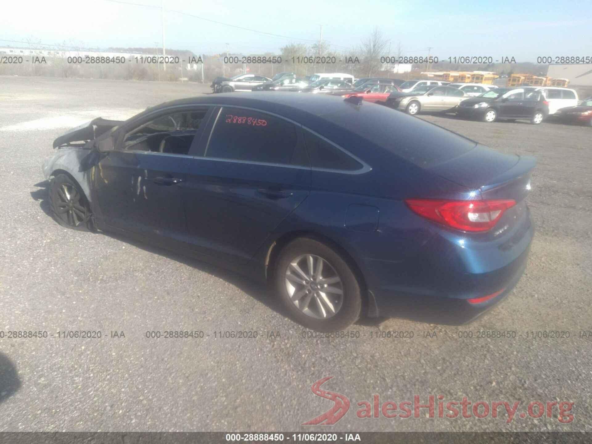 5NPE24AF8HH587458 2017 HYUNDAI SONATA