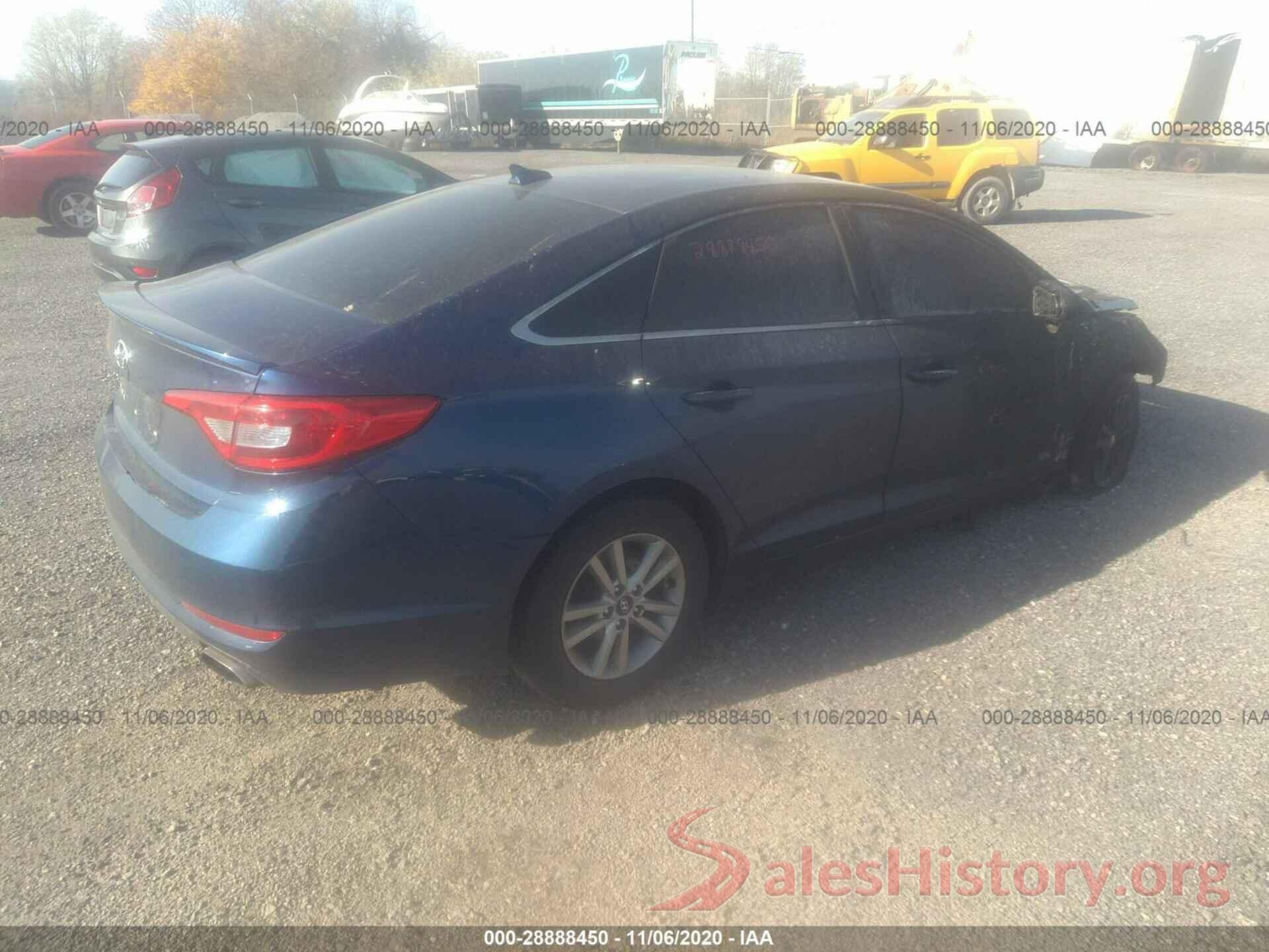 5NPE24AF8HH587458 2017 HYUNDAI SONATA