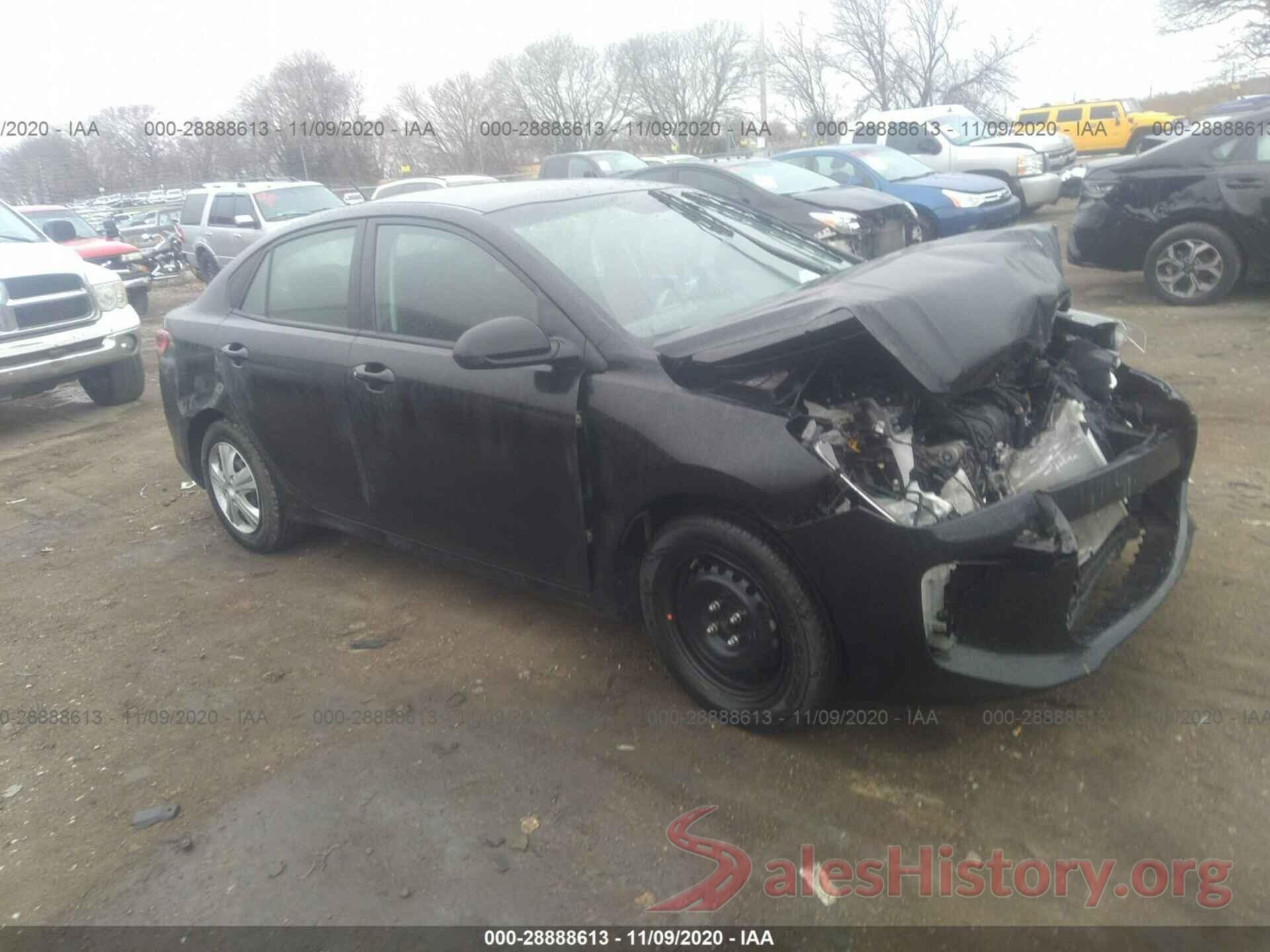 3KPA24AD9LE278740 2020 KIA RIO