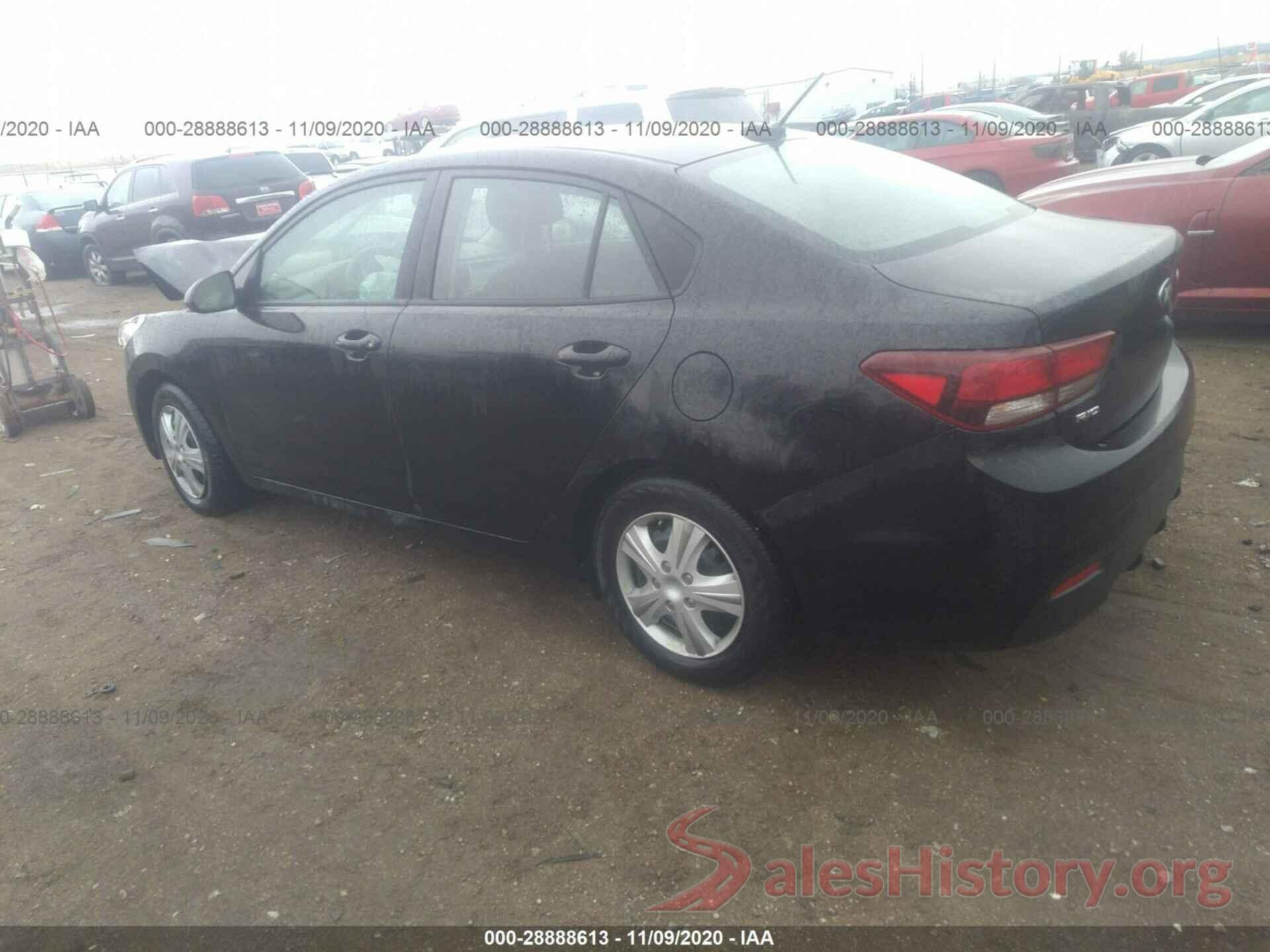 3KPA24AD9LE278740 2020 KIA RIO