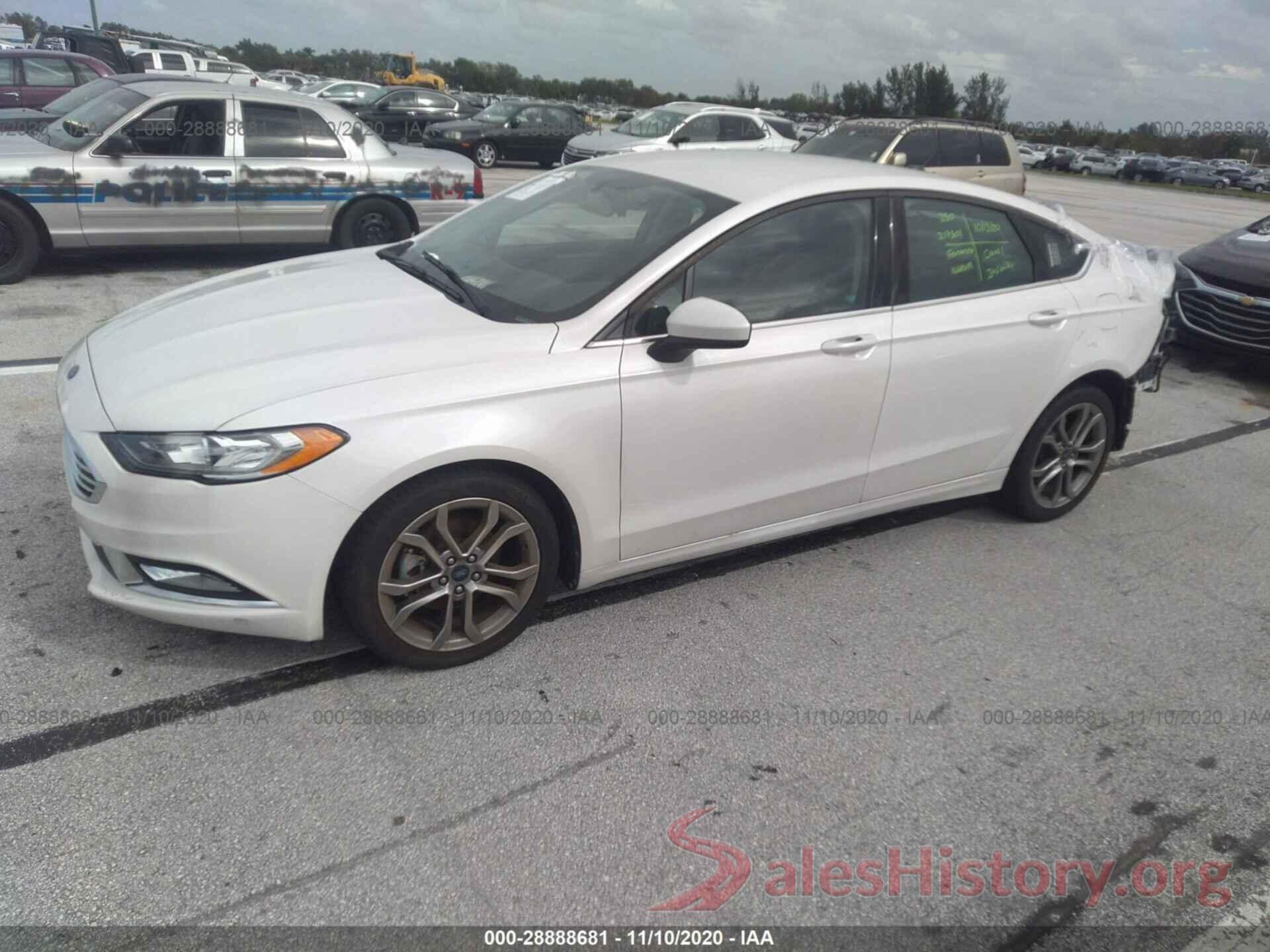 3FA6P0H71HR414784 2017 FORD FUSION