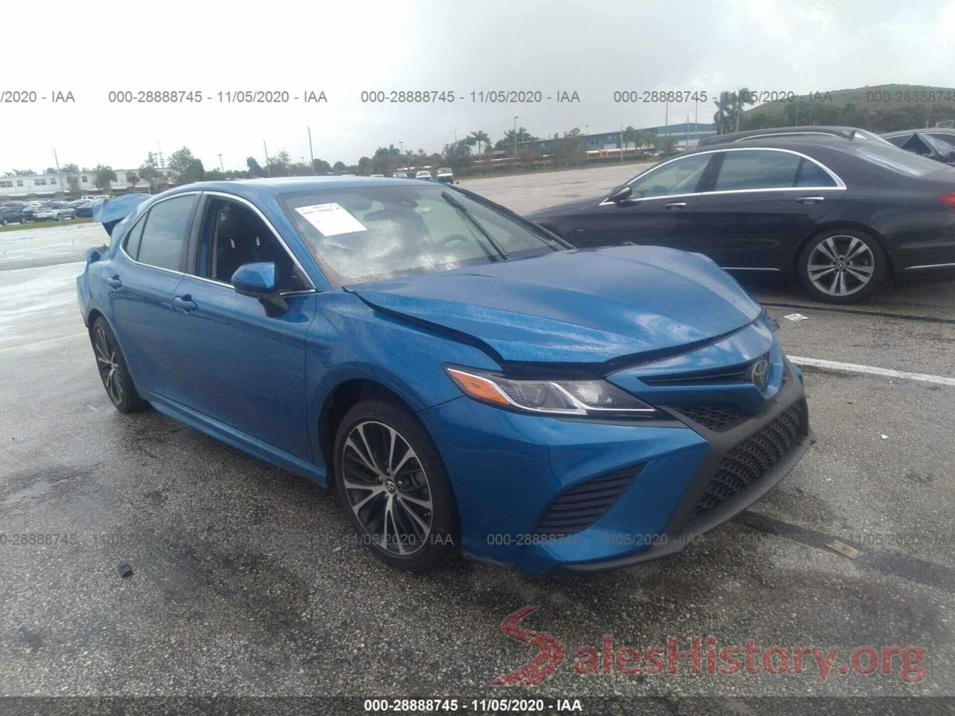 4T1B11HK7KU218896 2019 TOYOTA CAMRY