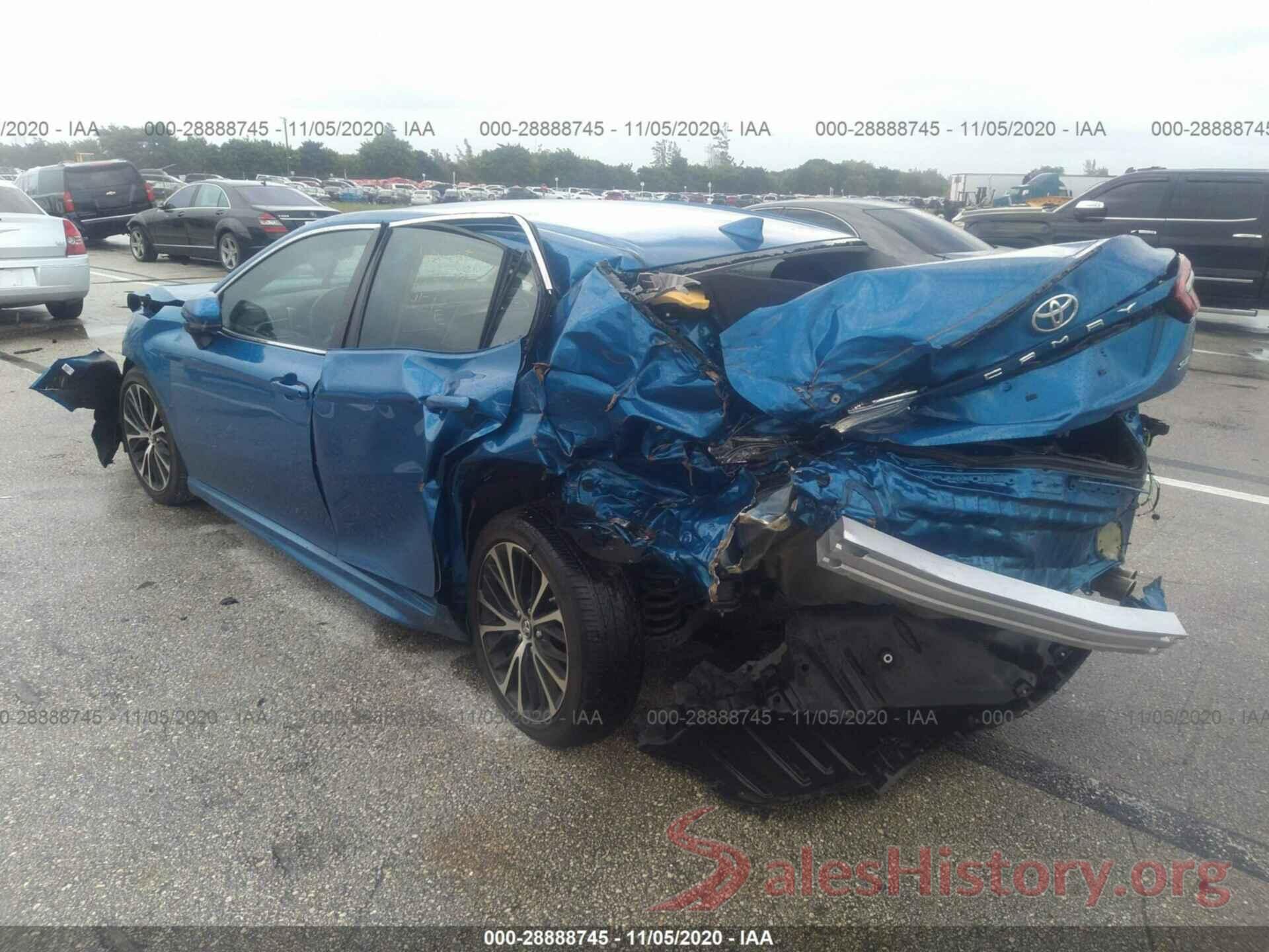 4T1B11HK7KU218896 2019 TOYOTA CAMRY