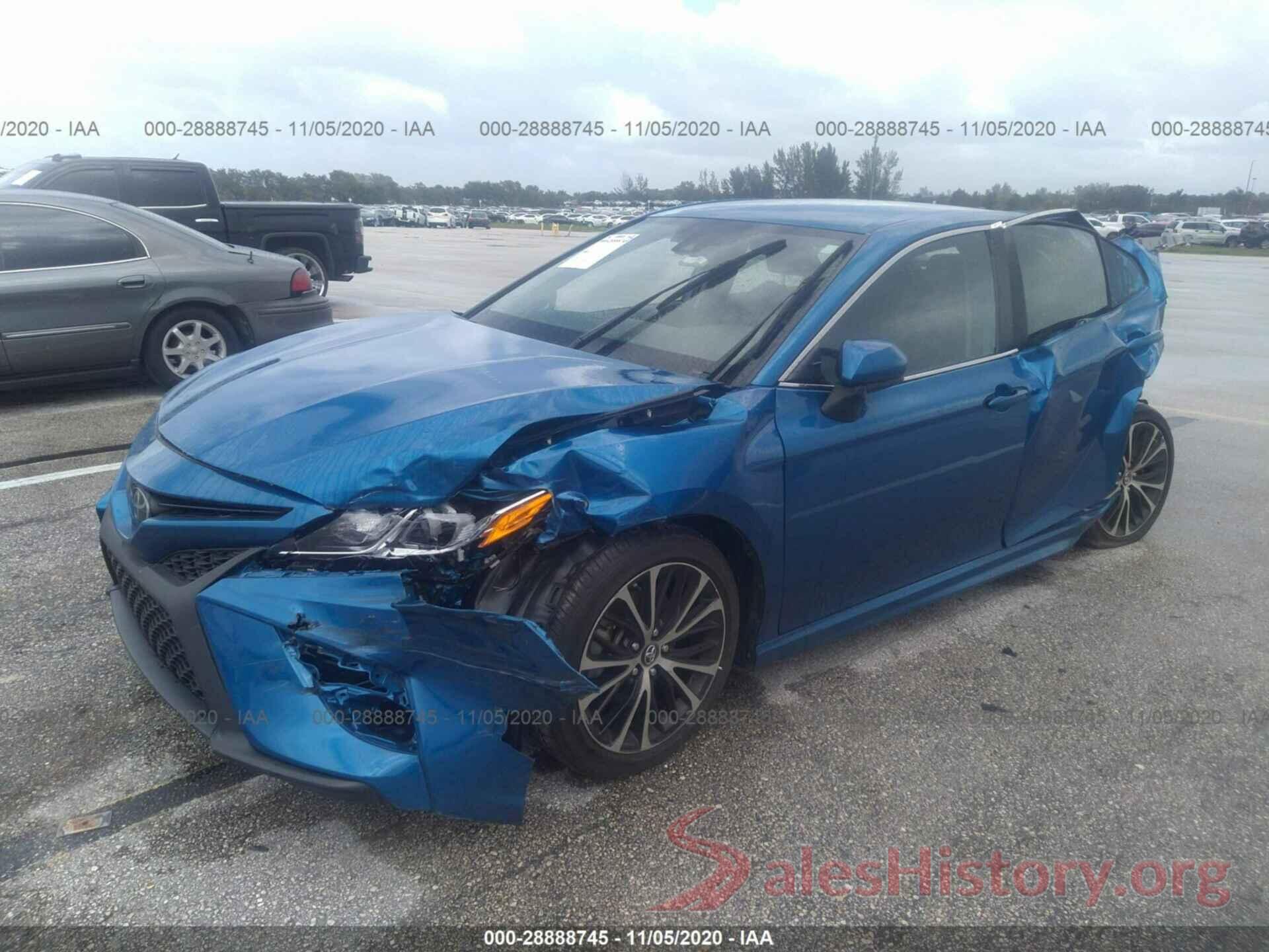 4T1B11HK7KU218896 2019 TOYOTA CAMRY