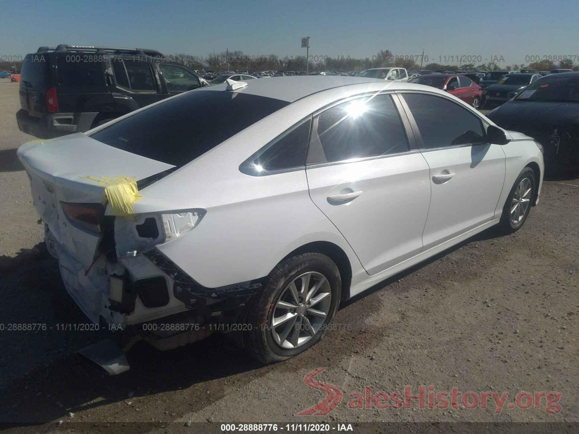 5NPE24AF5KH768296 2019 HYUNDAI SONATA