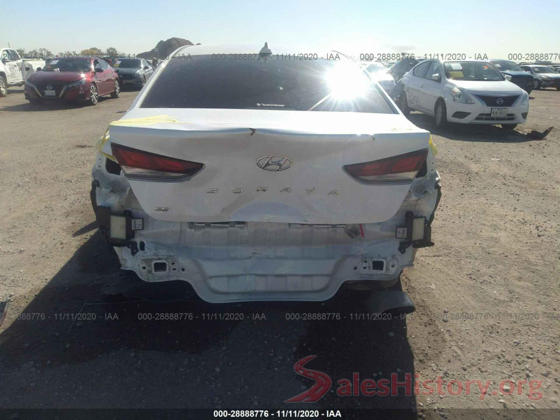 5NPE24AF5KH768296 2019 HYUNDAI SONATA