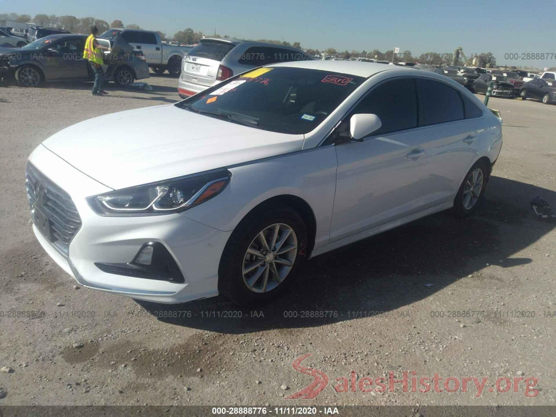 5NPE24AF5KH768296 2019 HYUNDAI SONATA