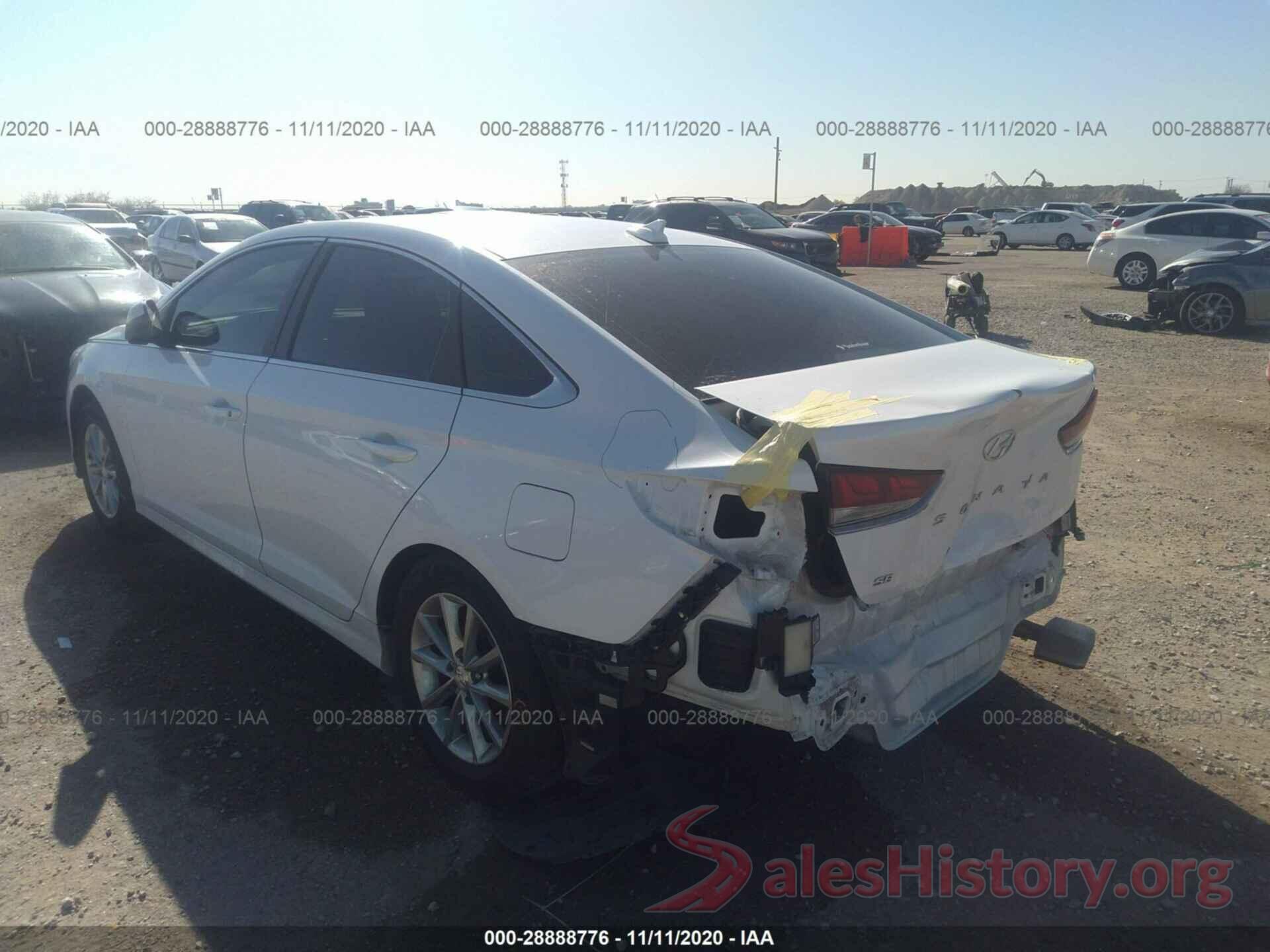 5NPE24AF5KH768296 2019 HYUNDAI SONATA