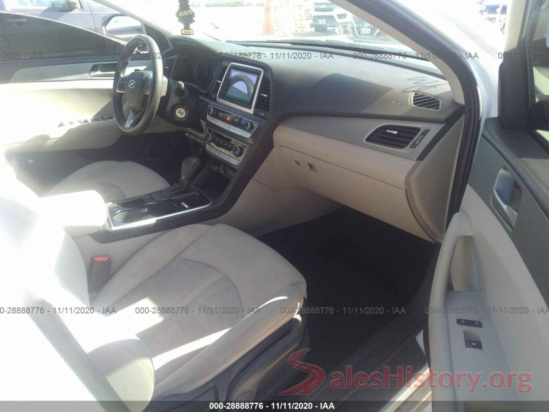 5NPE24AF5KH768296 2019 HYUNDAI SONATA