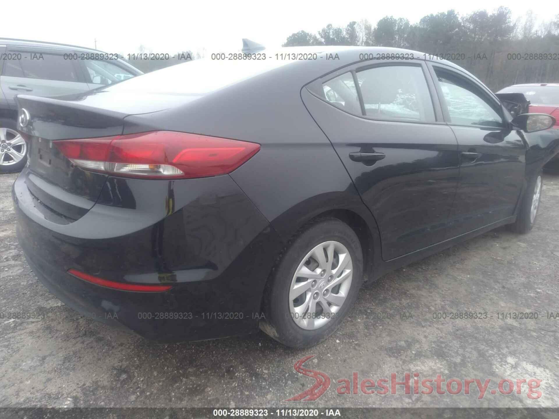 5NPD74LF7HH158631 2017 HYUNDAI ELANTRA