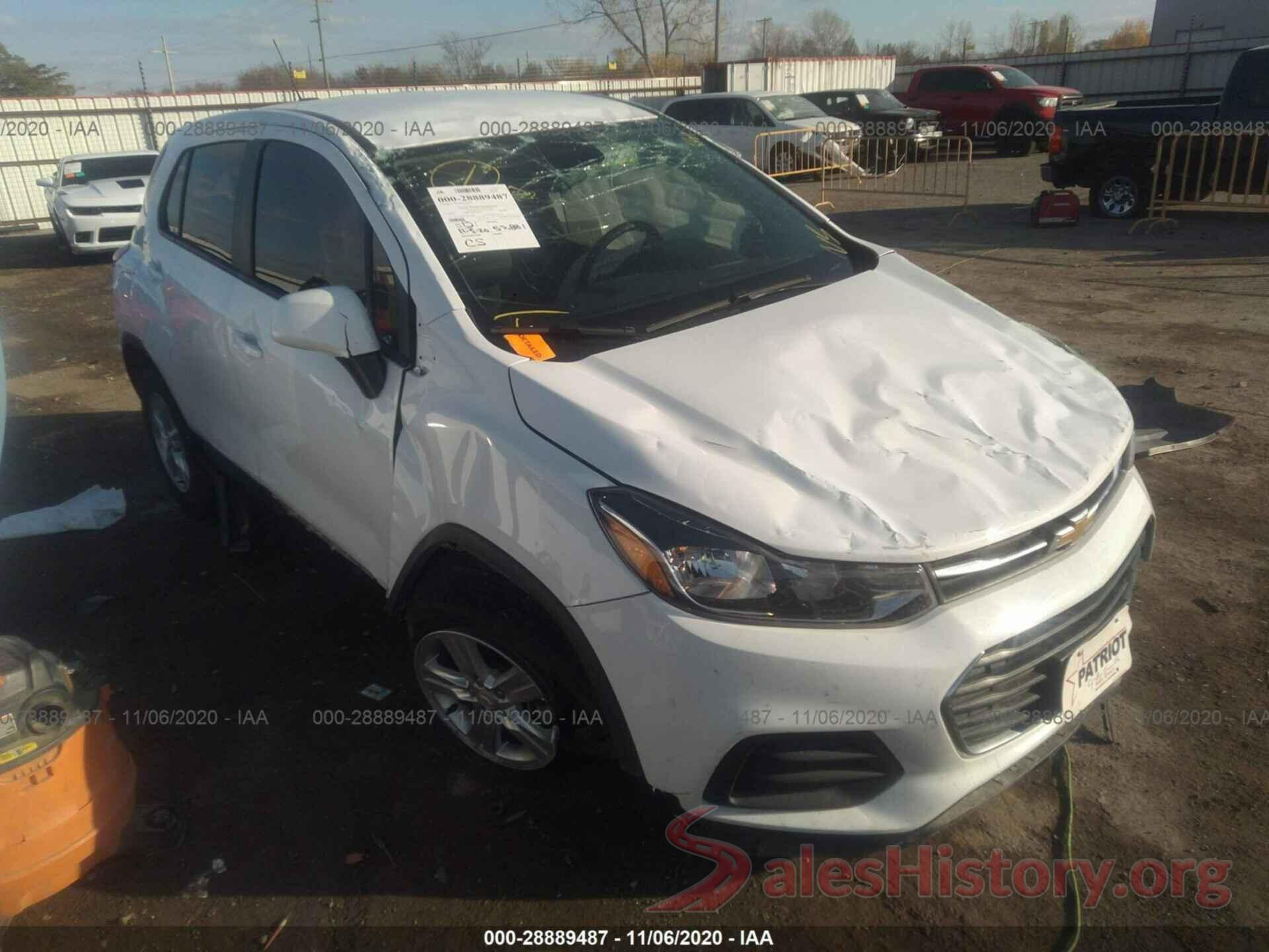 KL7CJNSB7JB596085 2018 CHEVROLET TRAX