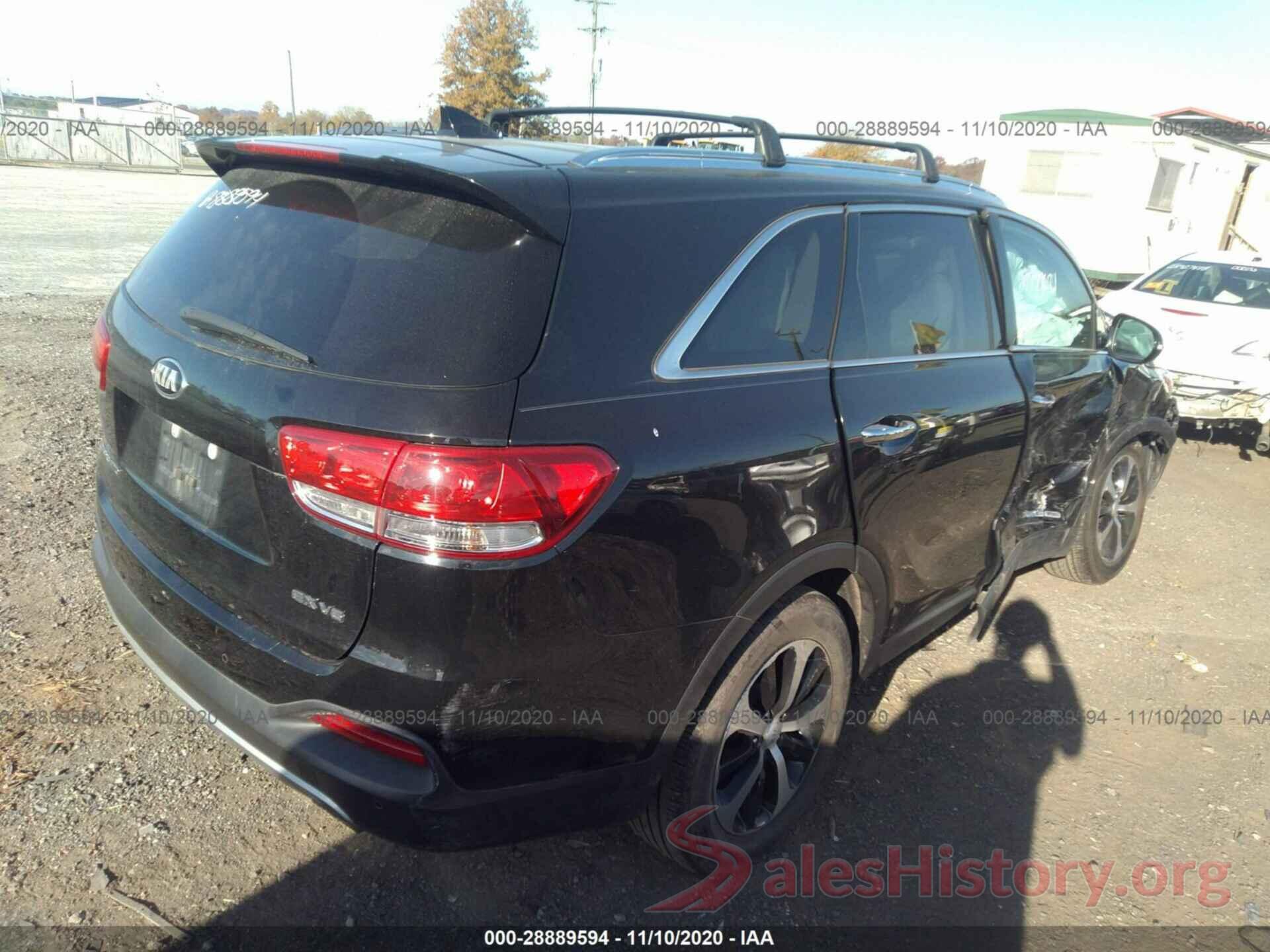 5XYPHDA5XHG271016 2017 KIA SORENTO