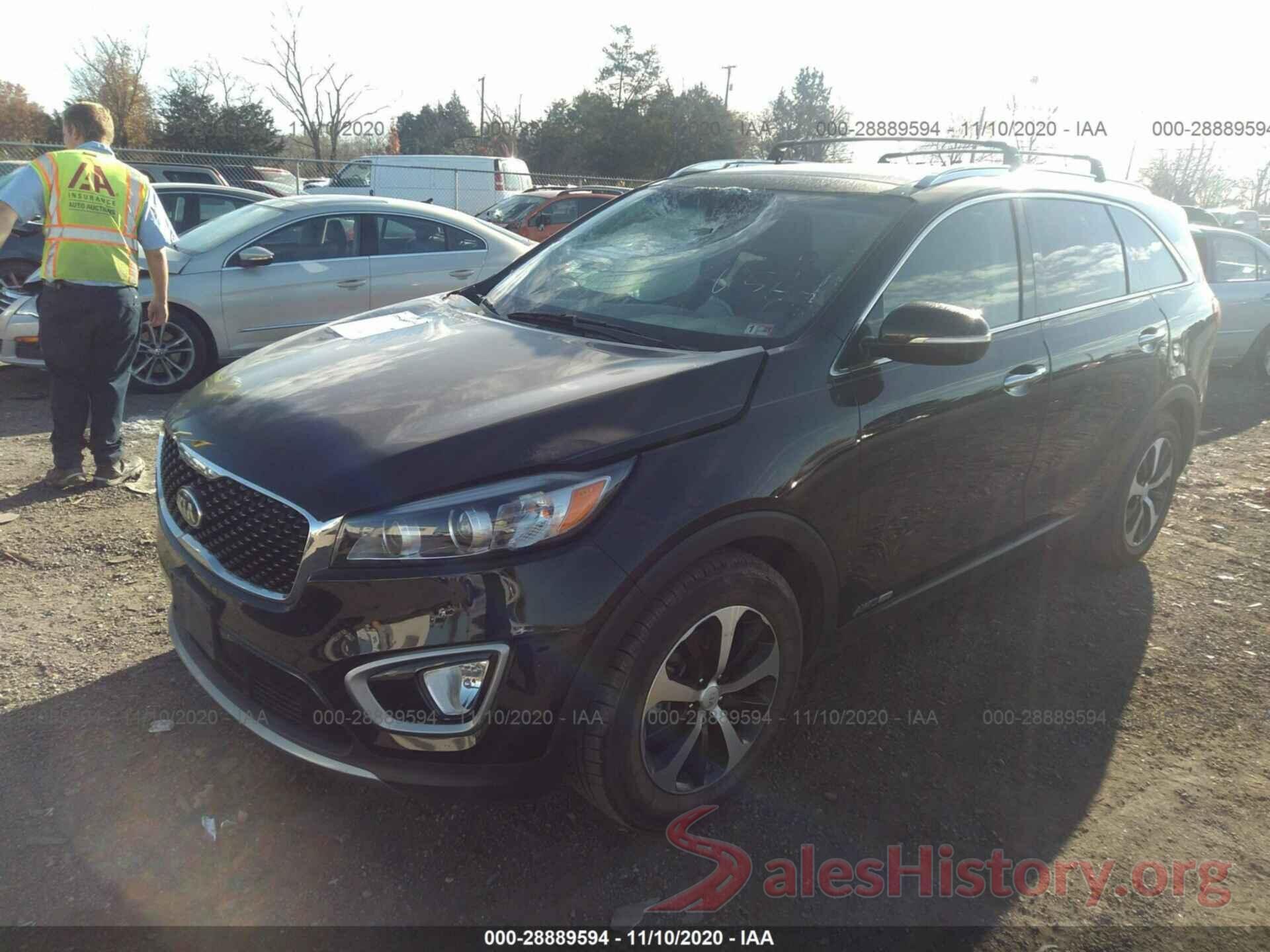 5XYPHDA5XHG271016 2017 KIA SORENTO