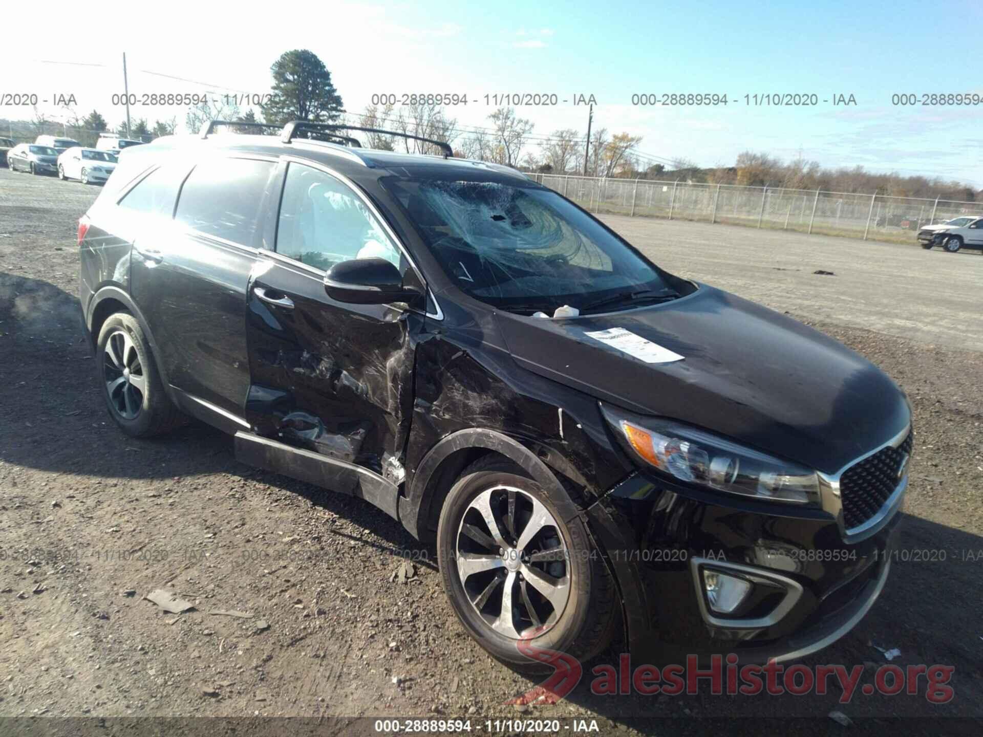 5XYPHDA5XHG271016 2017 KIA SORENTO