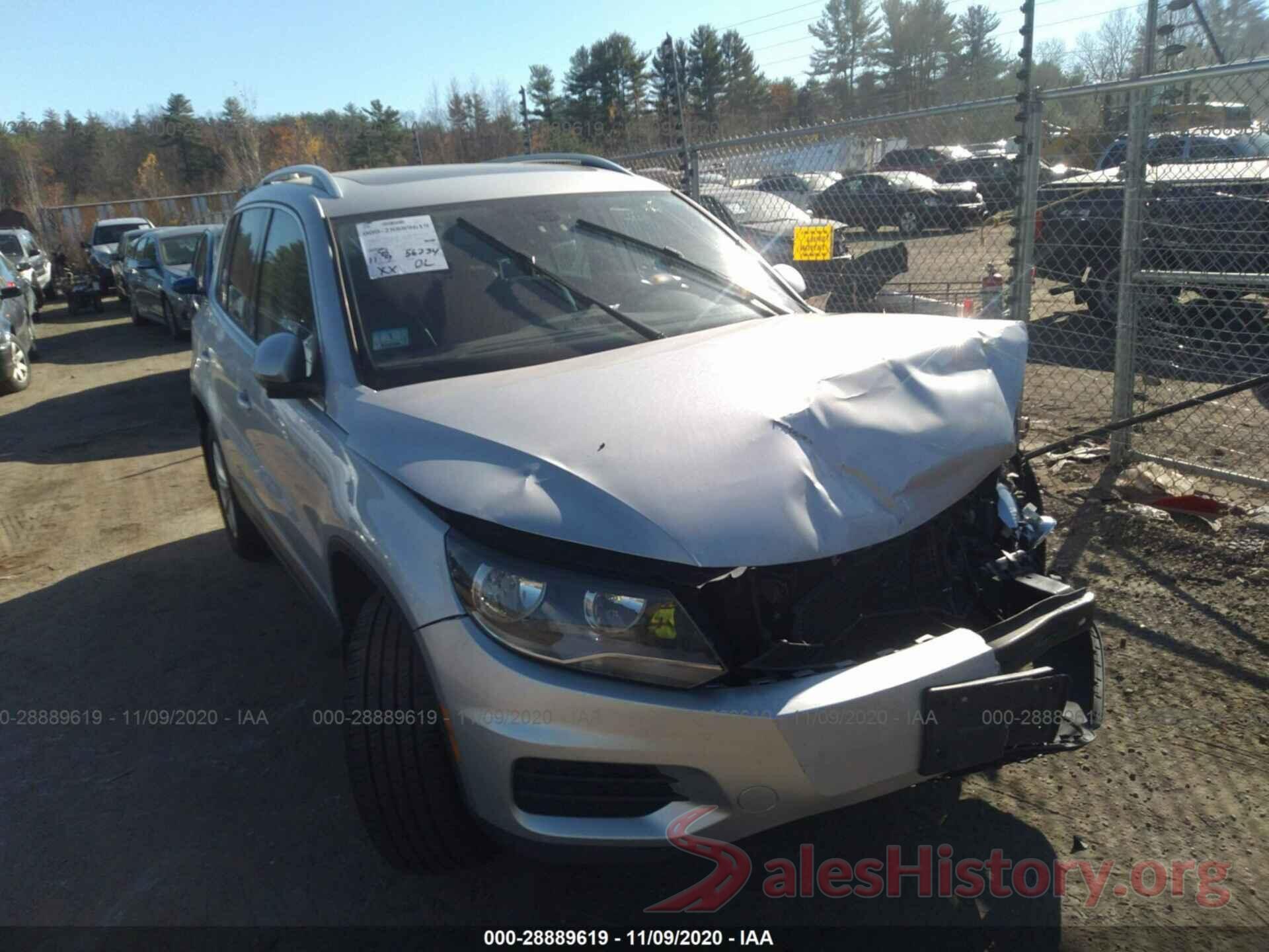 WVGSV7AX5HK027169 2017 VOLKSWAGEN TIGUAN