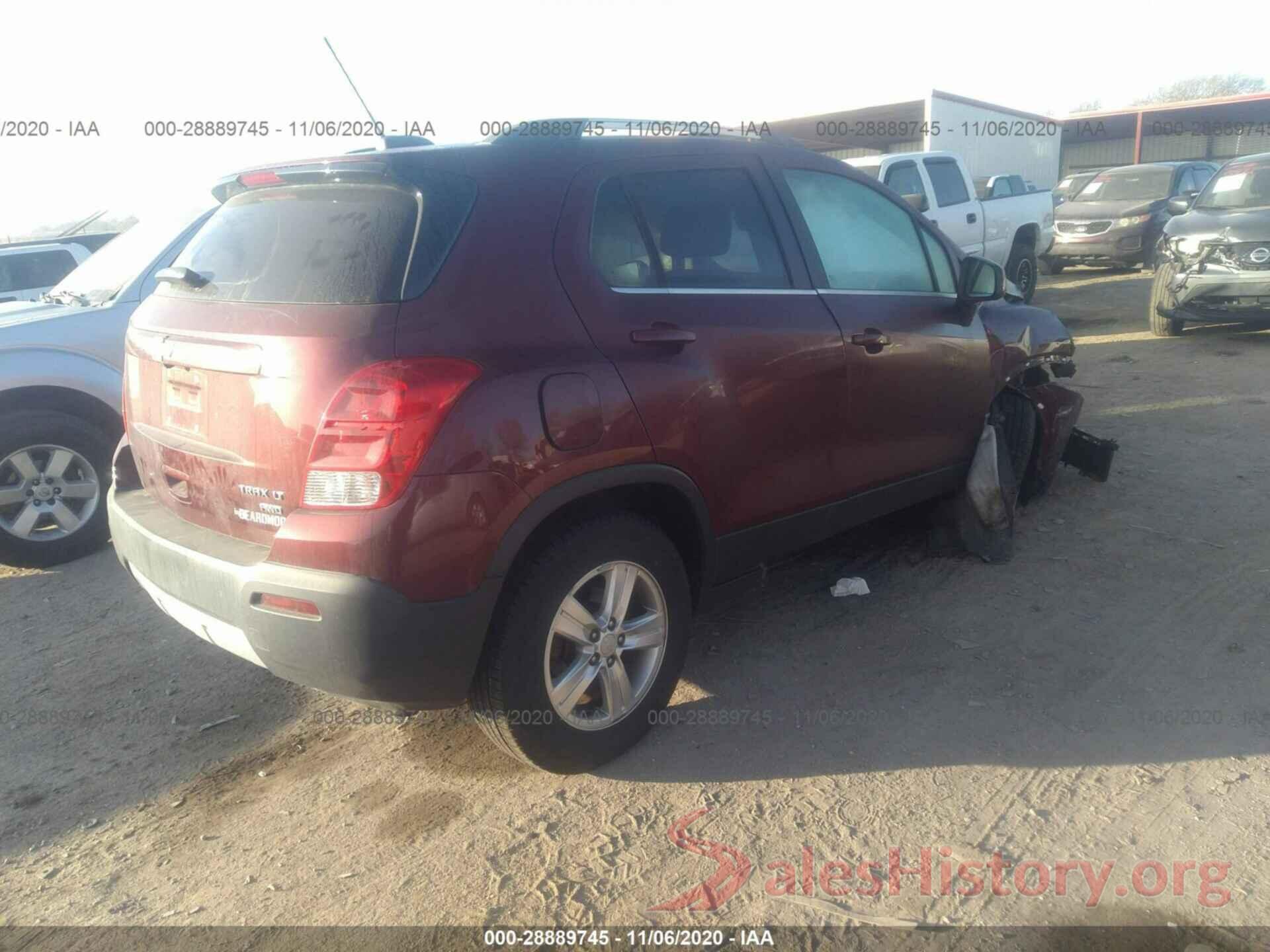 3GNCJPSB5GL139241 2016 CHEVROLET TRAX