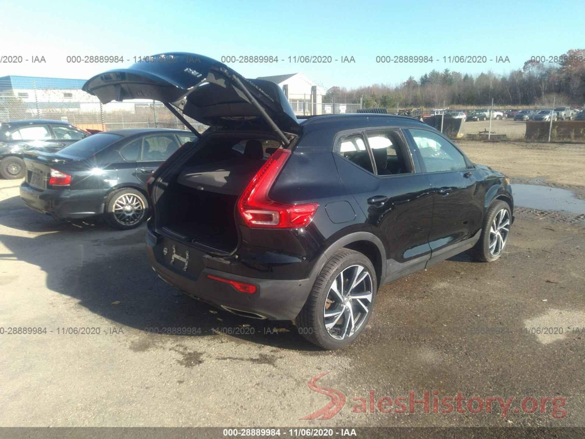 YV4162UM7K2112763 2019 VOLVO XC40