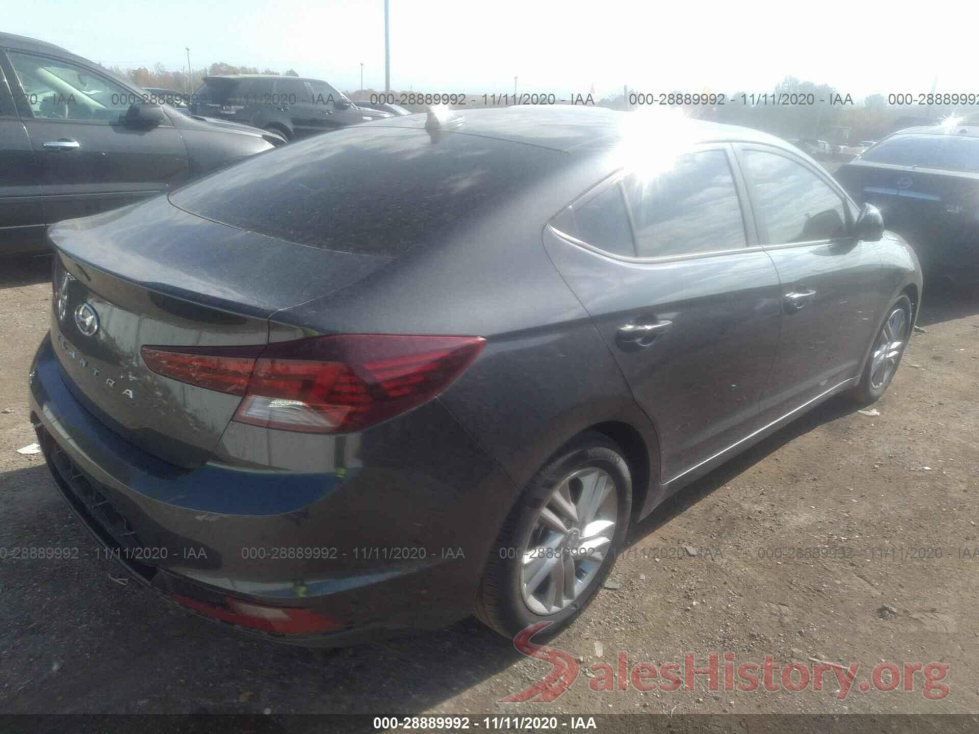 5NPD84LF8LH550135 2020 HYUNDAI ELANTRA